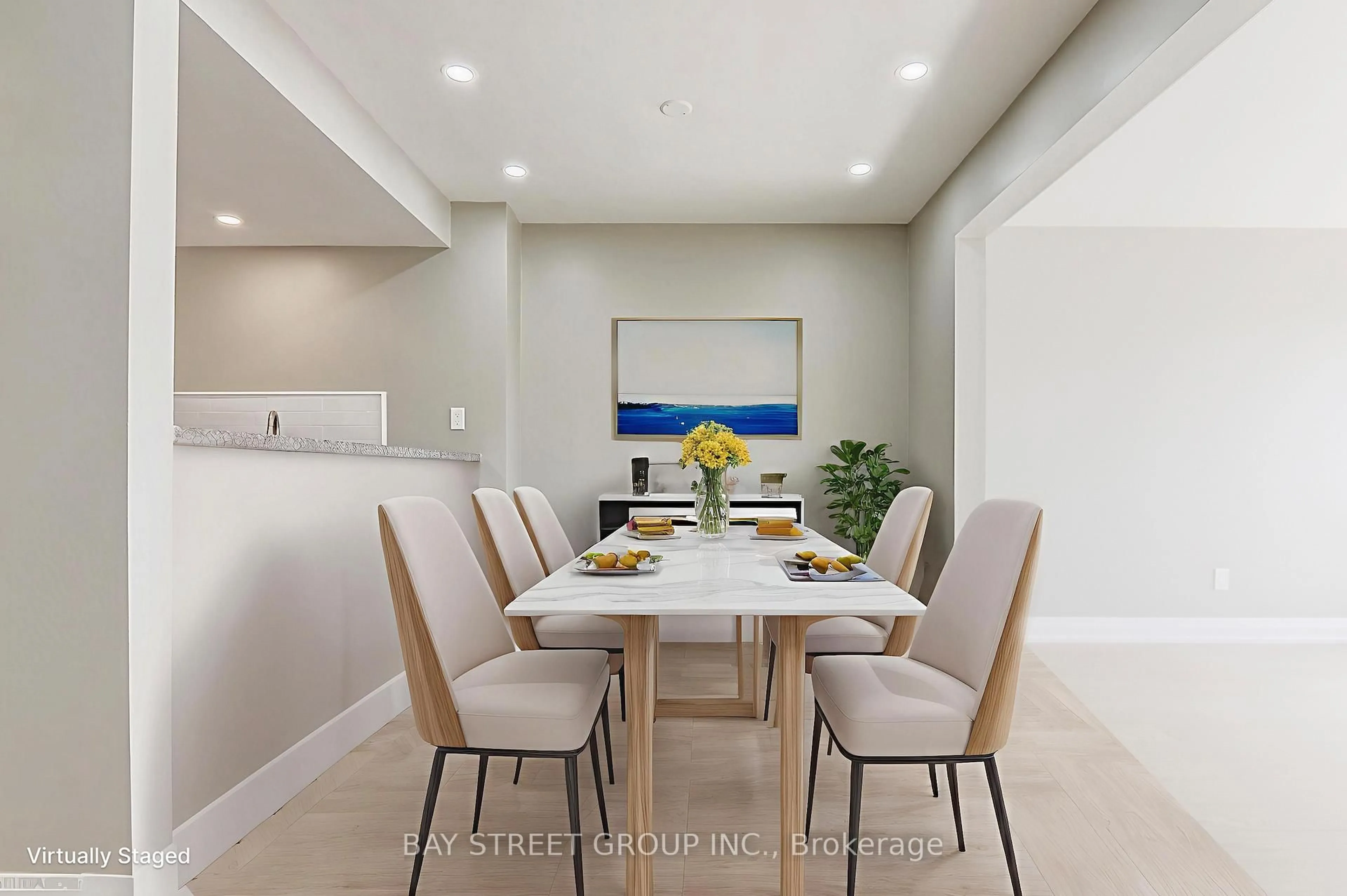 Dining room, ceramic/tile floor for 17 Newdawn Cres, Toronto Ontario M1V 1J8