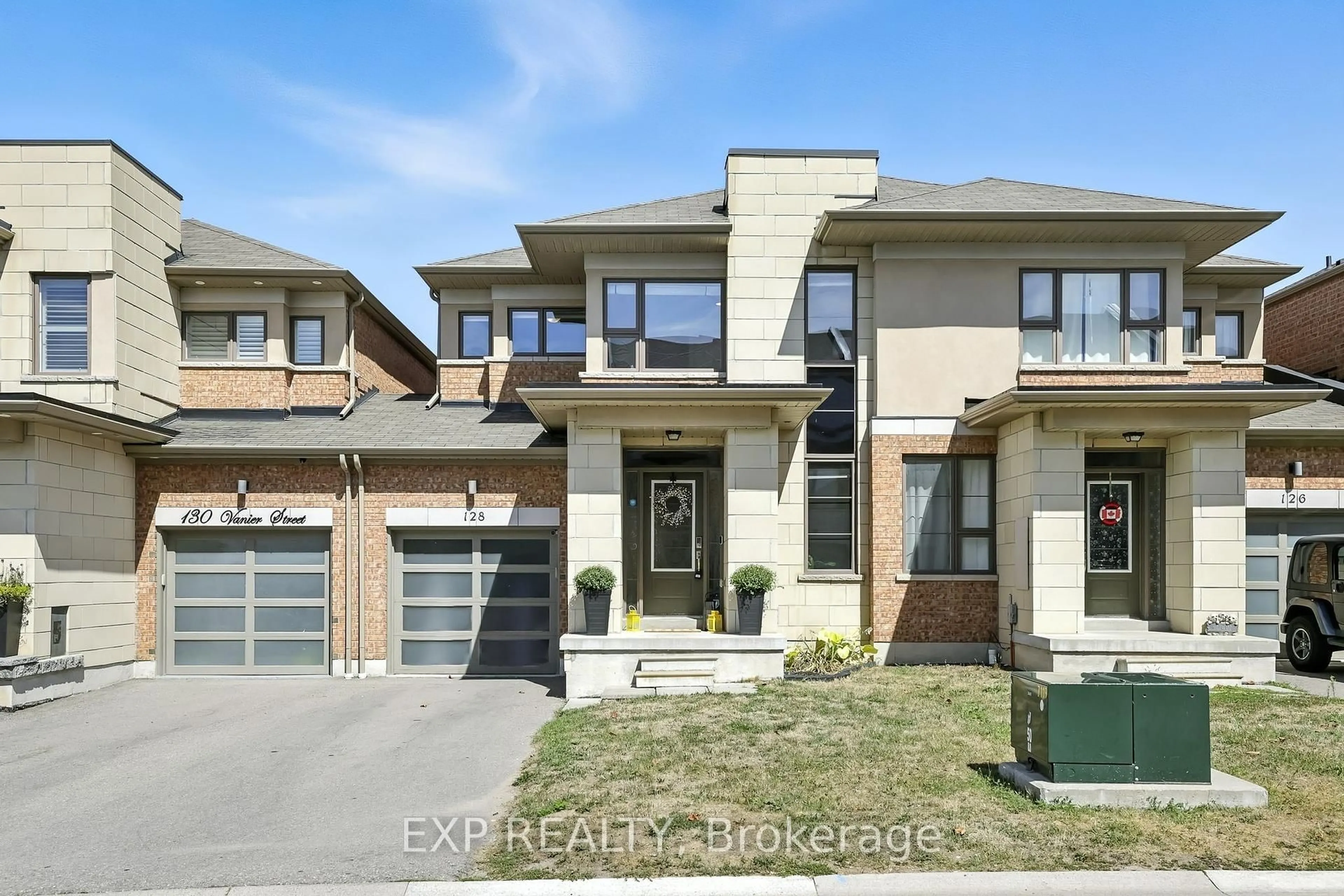 Home with brick exterior material, street for 128 Vanier St, Whitby Ontario L1R 0N3