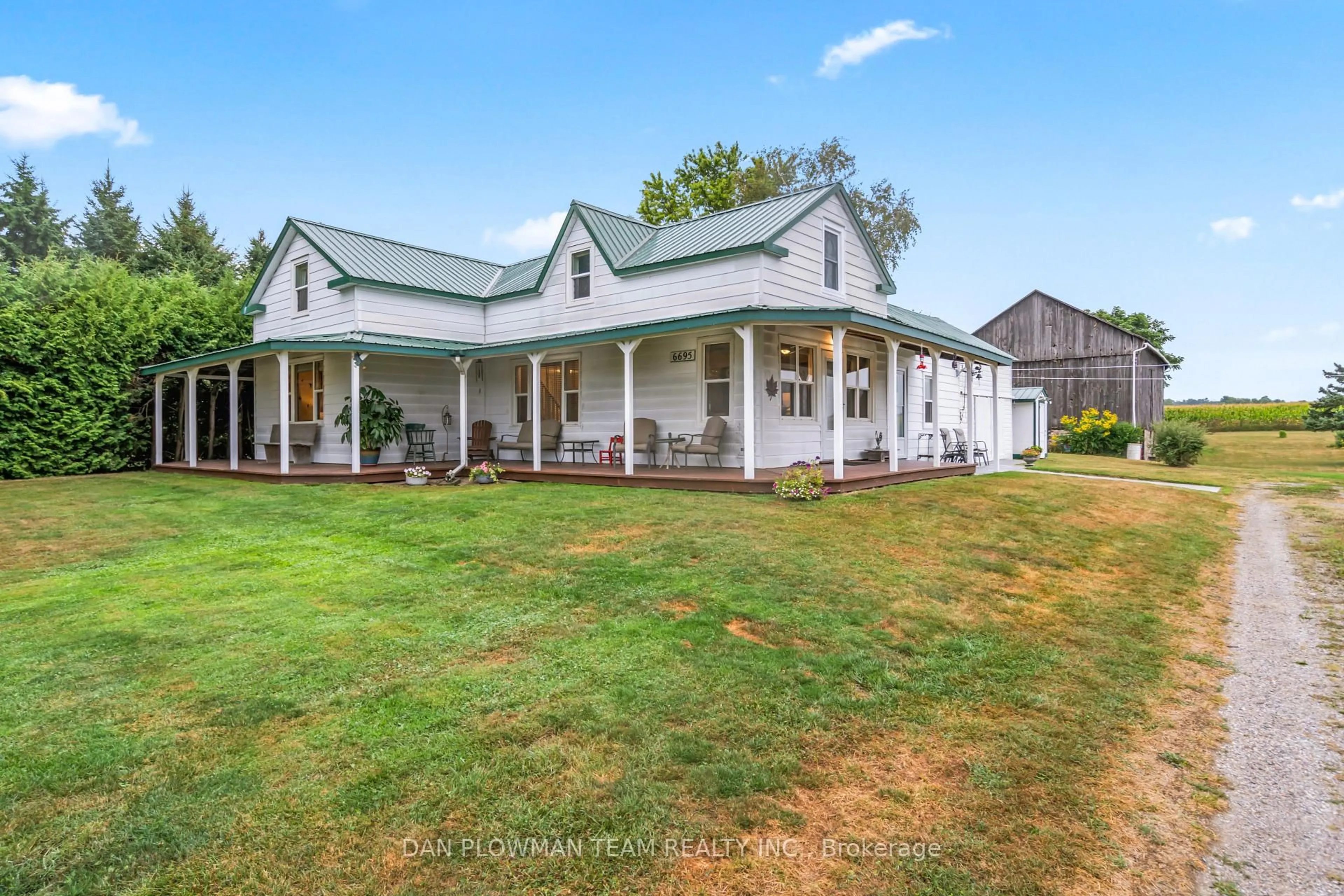 A pic from outside/outdoor area/front of a property/back of a property/a pic from drone, unknown for 6695 Best Rd, Clarington Ontario L0B 1M0