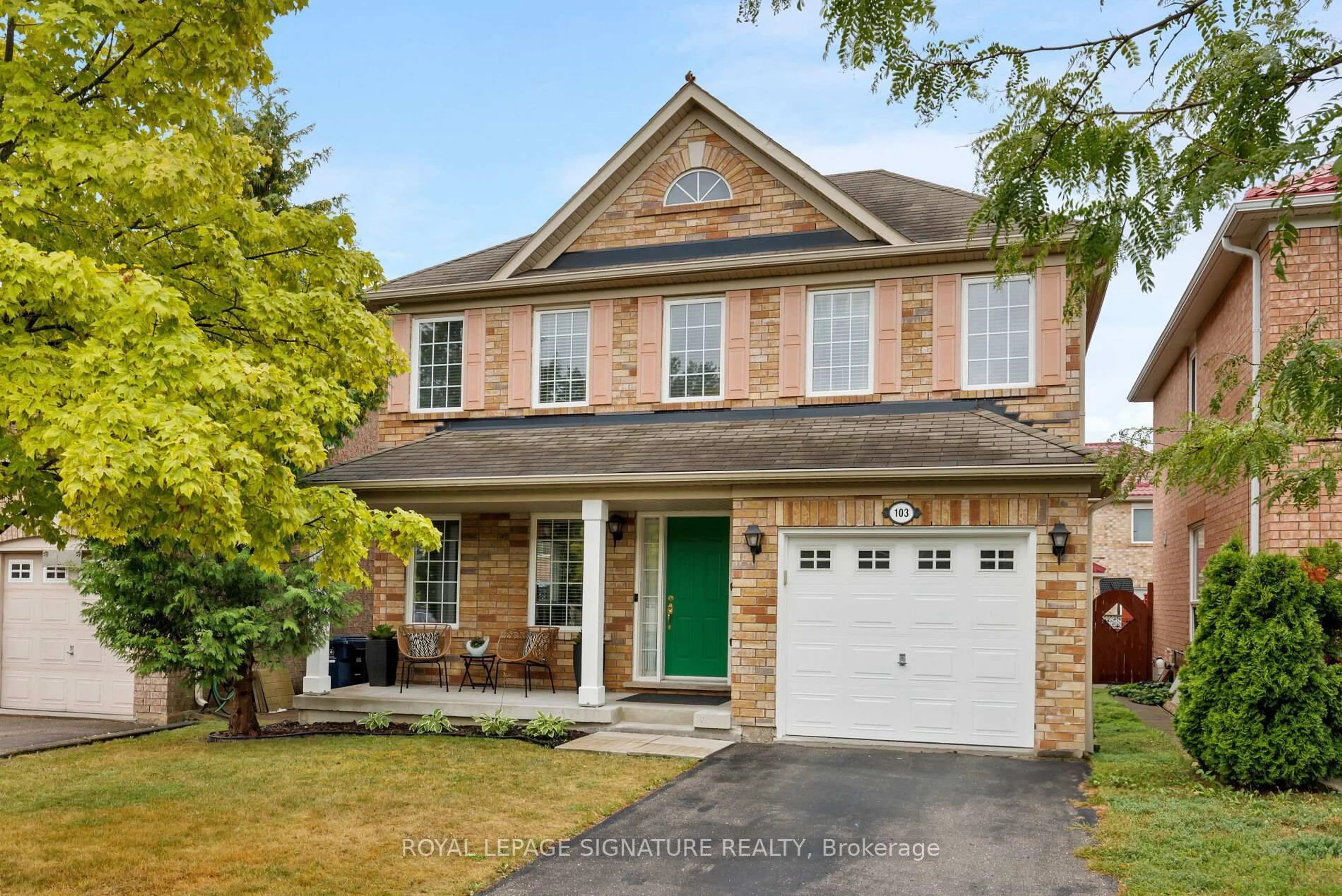 Home with brick exterior material, street for 103 Meandering Tr, Toronto Ontario M1B 6E4