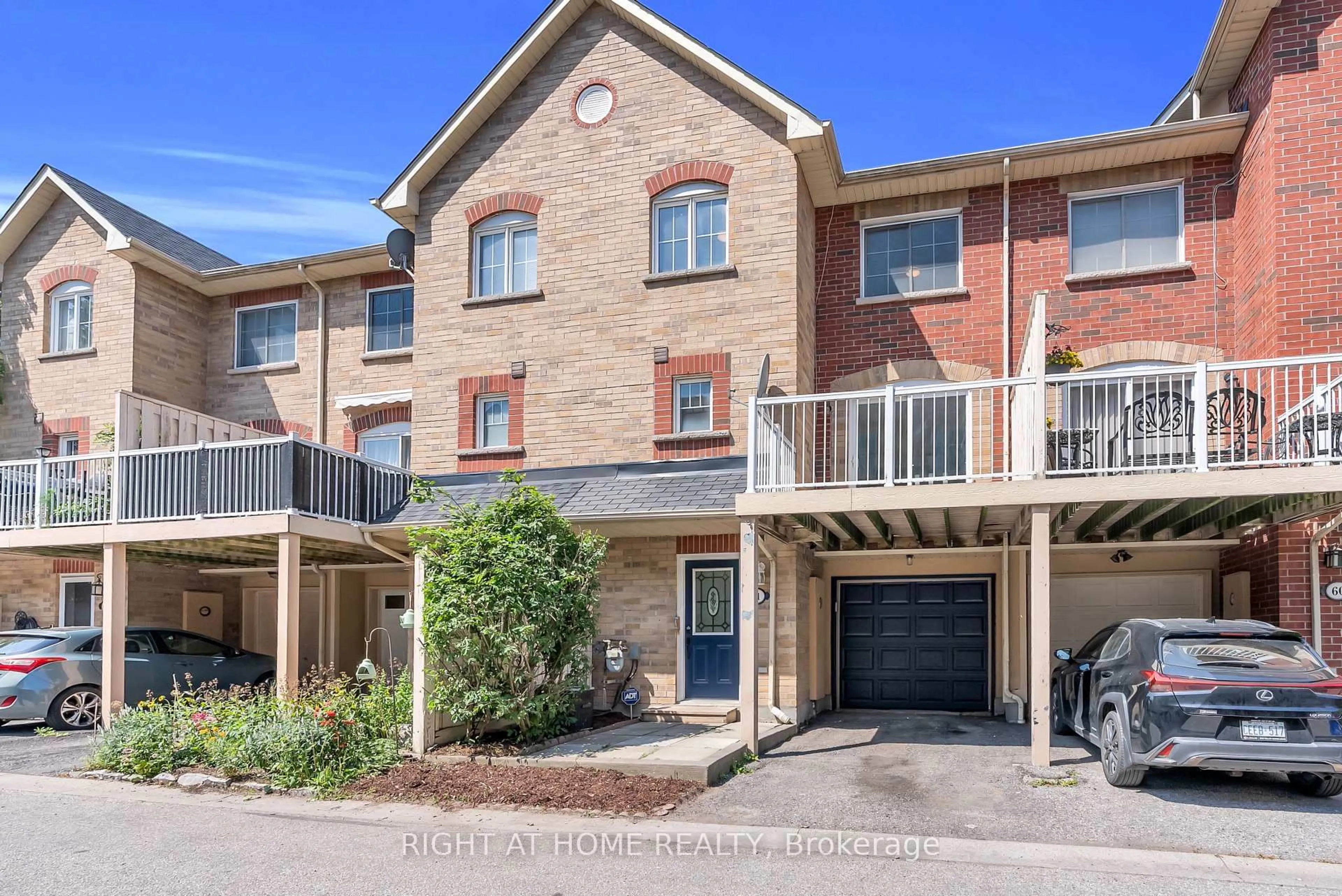 A pic from outside/outdoor area/front of a property/back of a property/a pic from drone, street for 1775 Valley Farm Rd #61, Pickering Ontario L1V 7J9