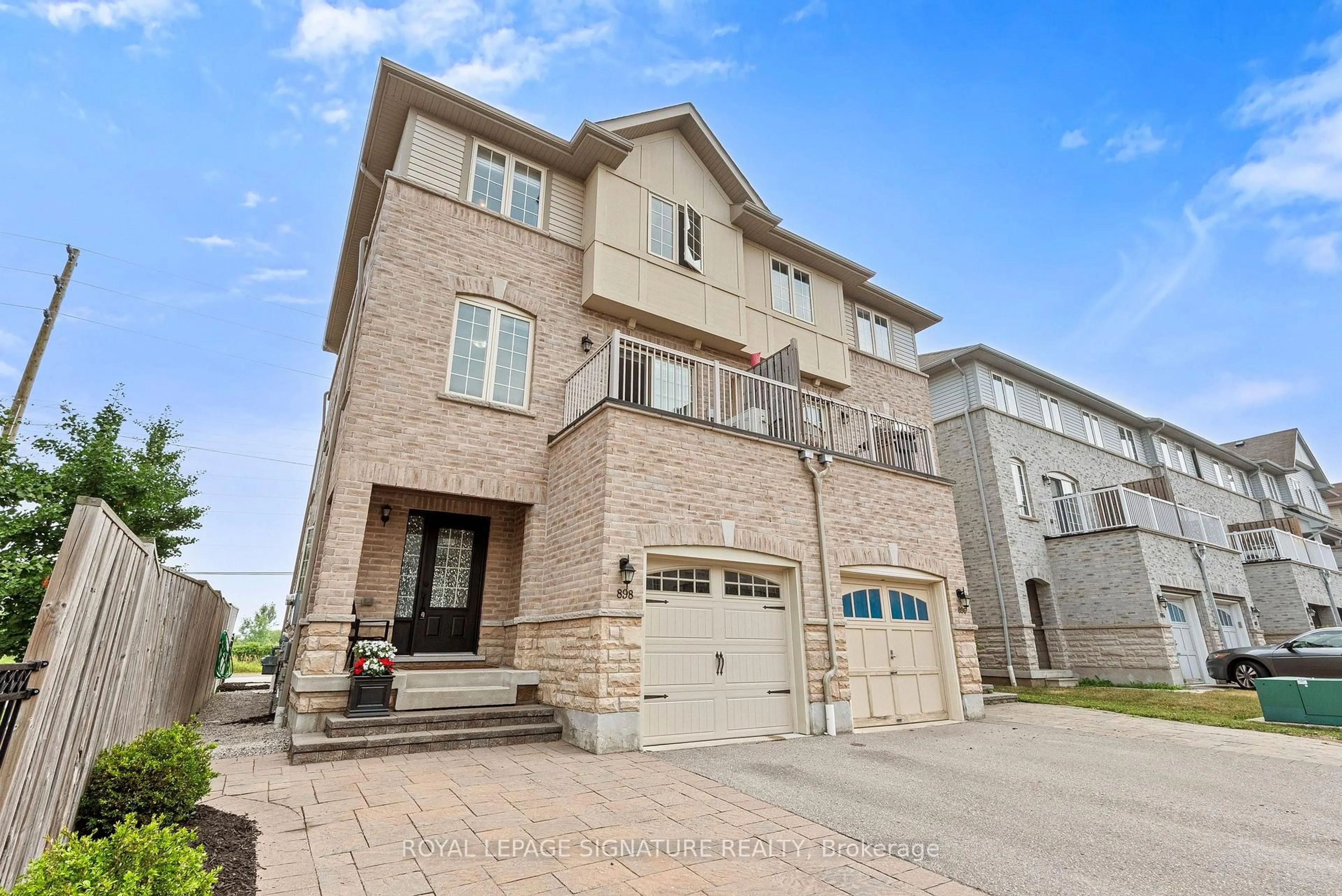 Home with brick exterior material, street for 898 Audley Rd, Ajax Ontario L1Z 0N2