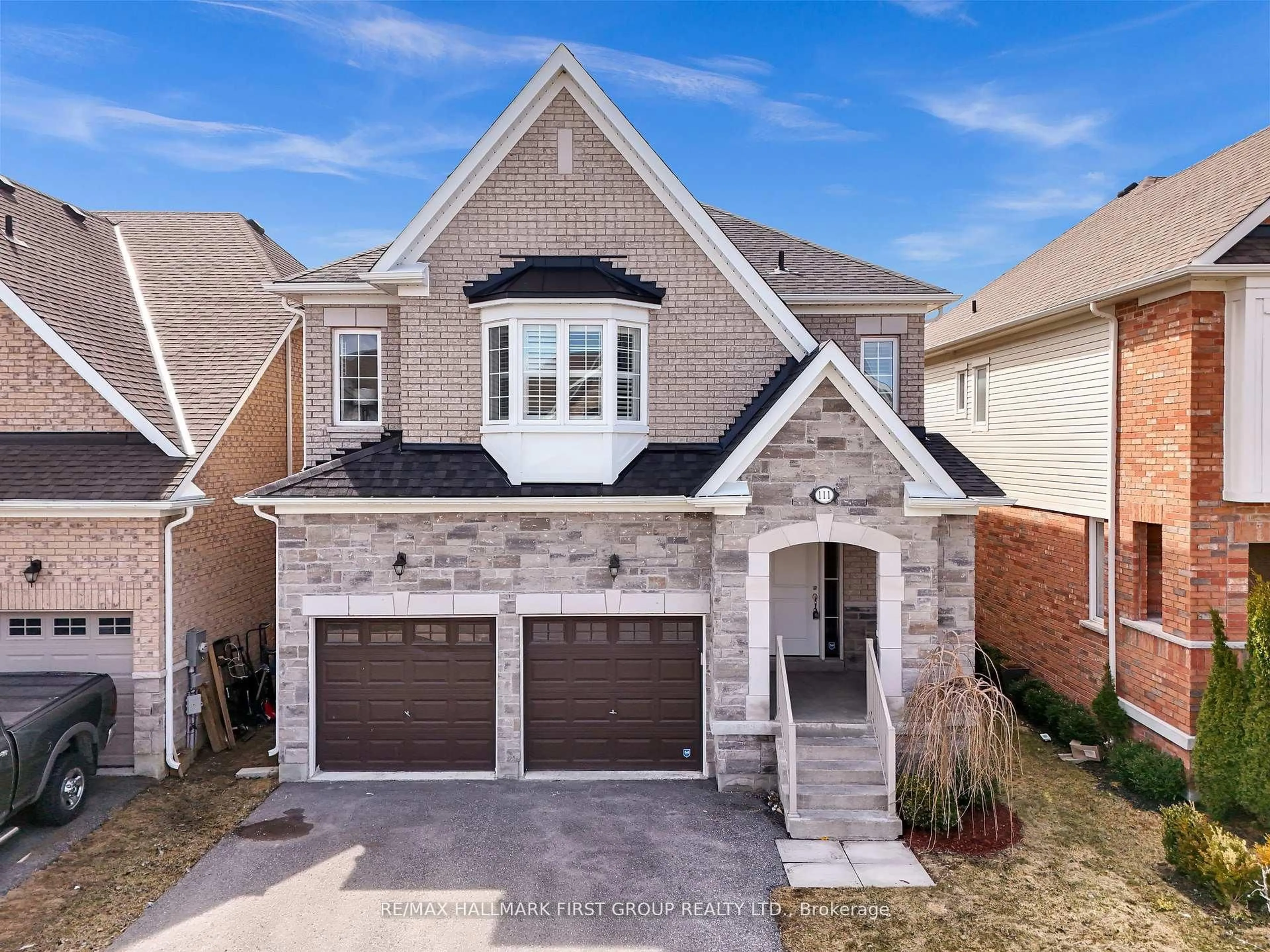 Home with brick exterior material, street for 111 Fred Jackman Ave, Clarington Ontario L1C 0T4