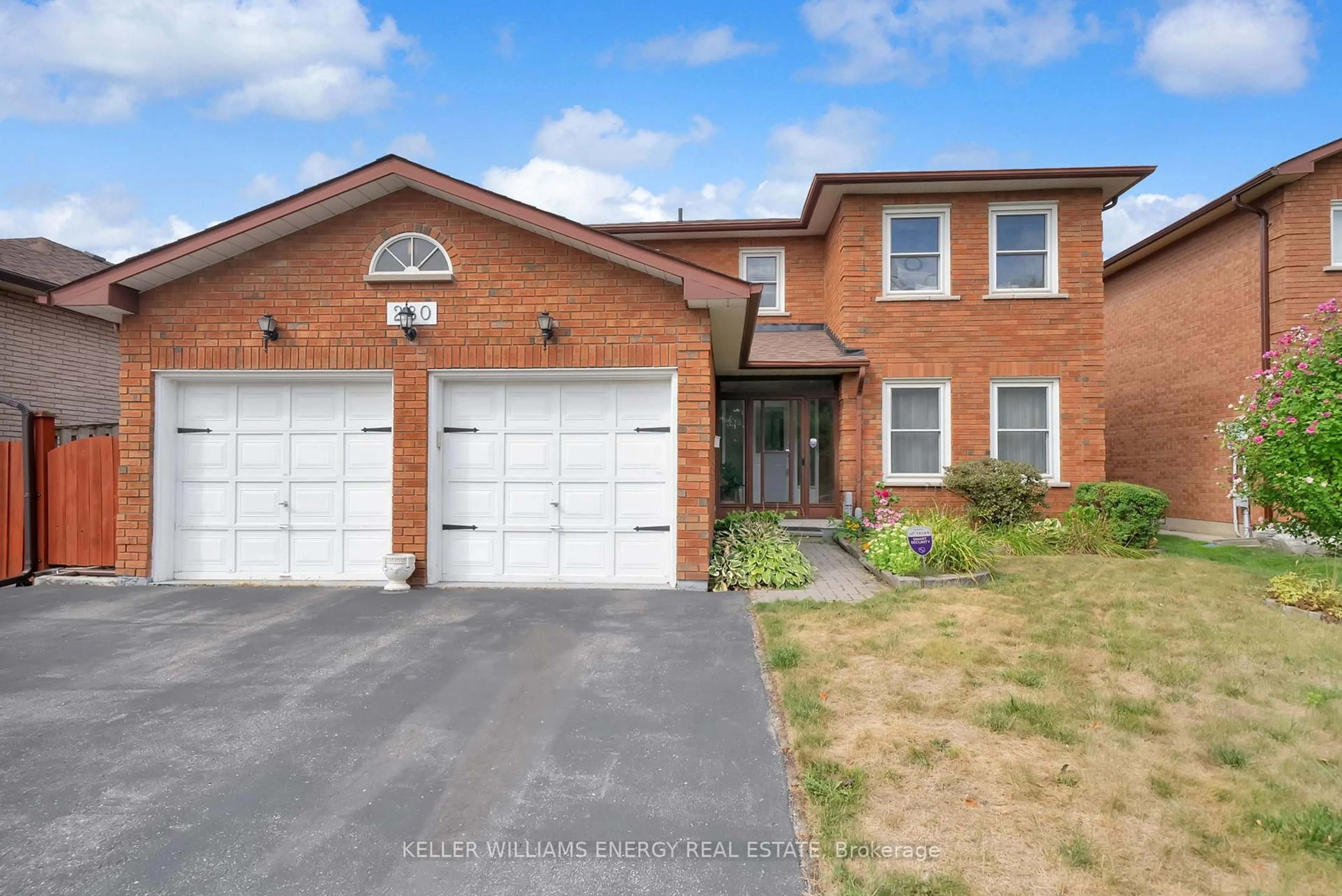 Home with brick exterior material, street for 280 Thornton Rd, Oshawa Ontario L1J 6T7