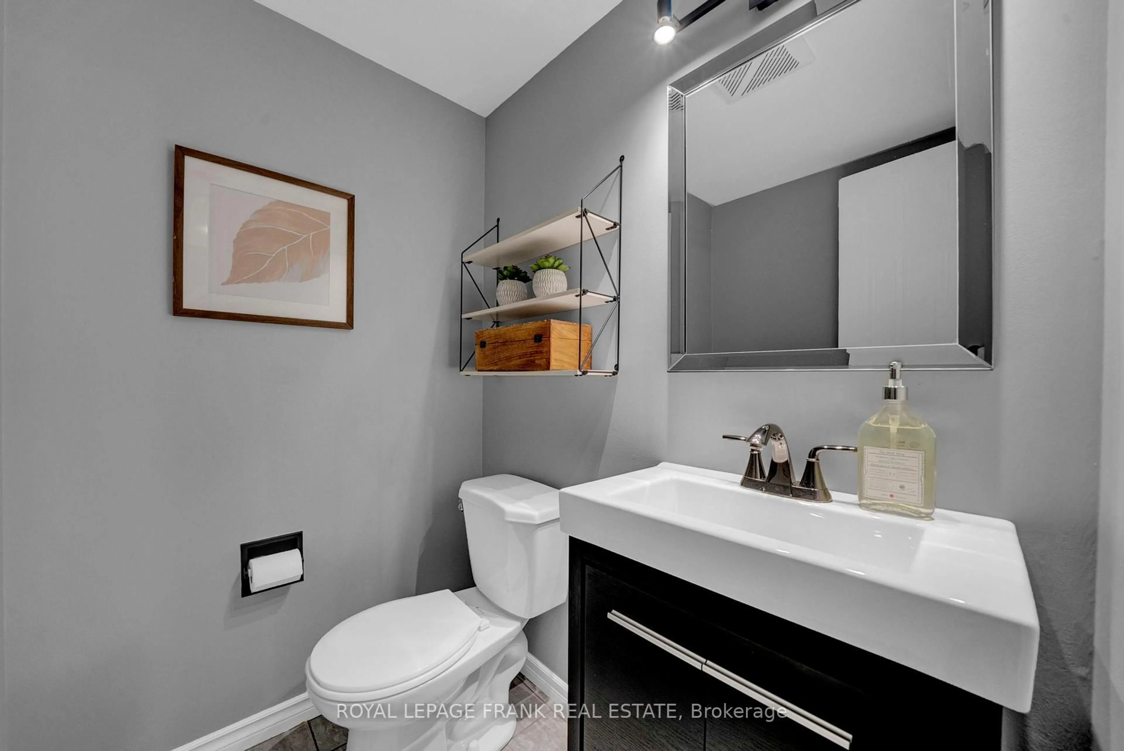 Contemporary bathroom, ceramic/tile floor for 51 McMann Cres, Clarington Ontario L1E 2H3