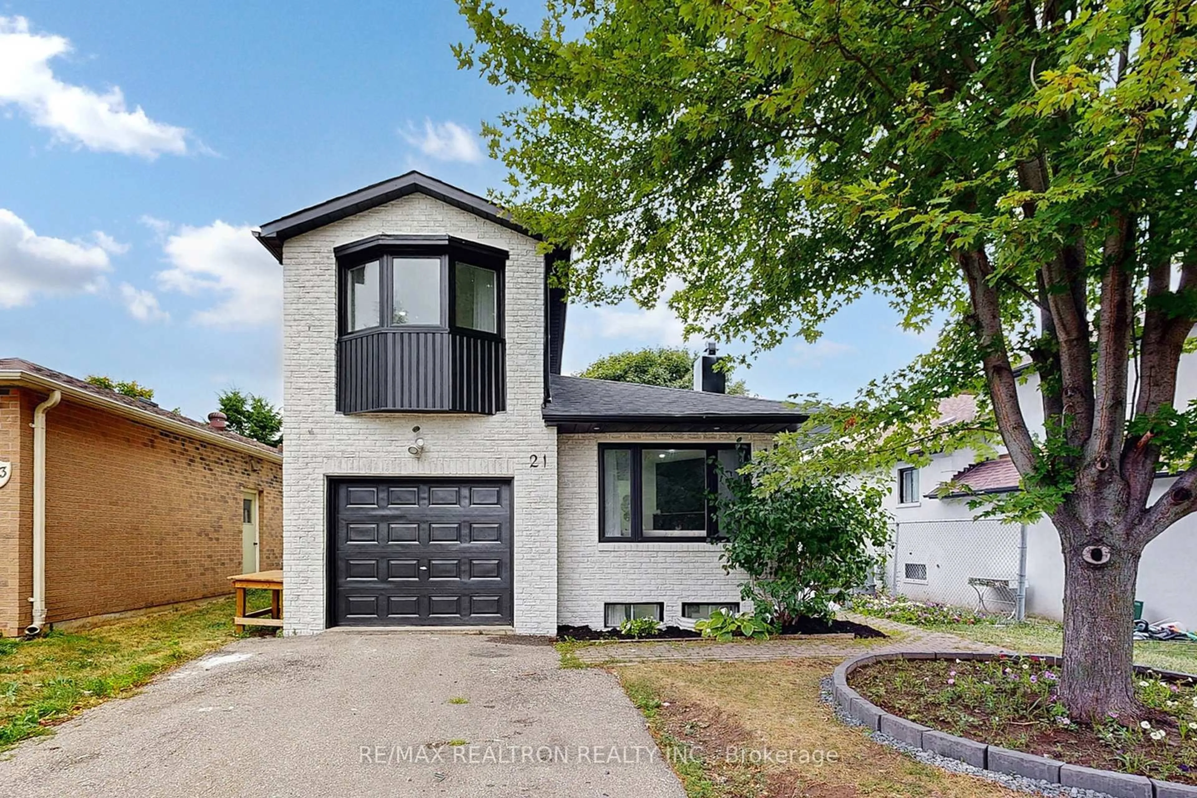 Home with brick exterior material, street for 21 Delaney Dr, Ajax Ontario L1T 2K4