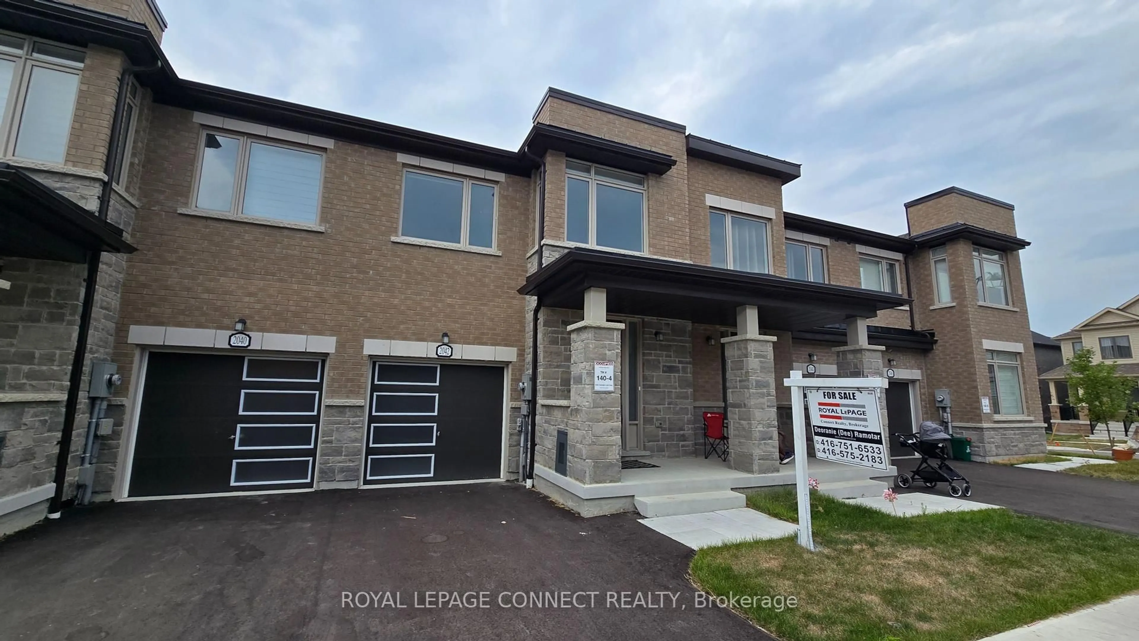 Home with brick exterior material, street for 2042 Cameron Lott Cres, Oshawa Ontario L1L 0S1