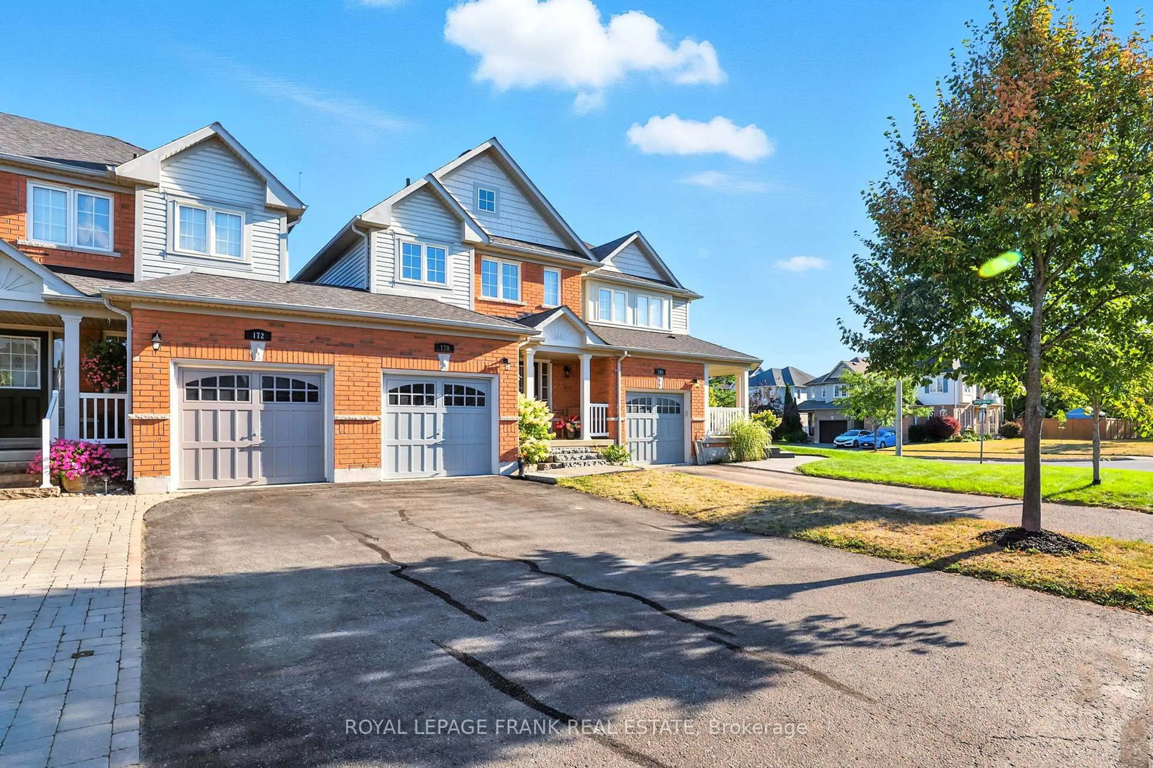 Home with brick exterior material, street for 170 Courvier Cres, Clarington Ontario L1C 0E6