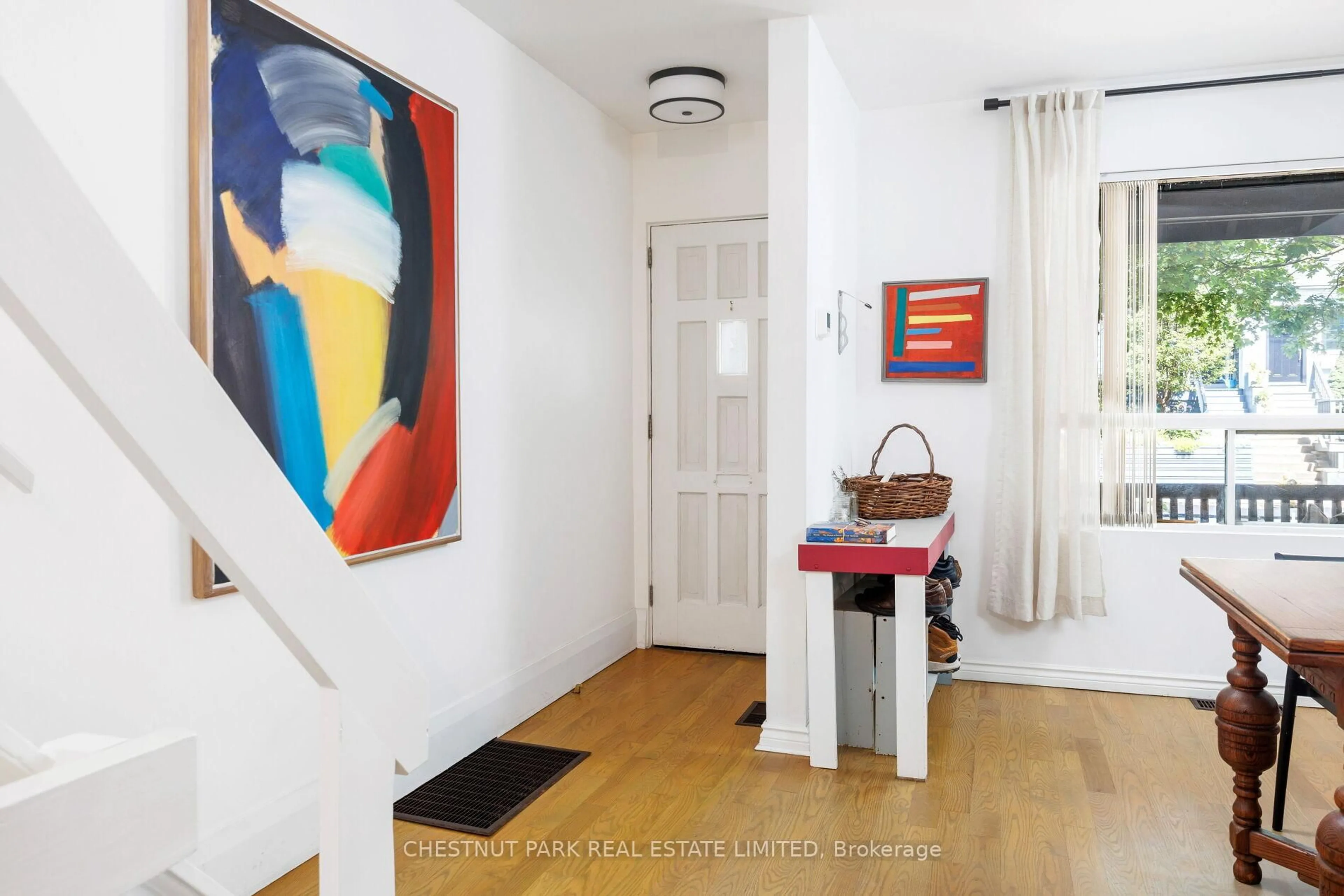 Indoor entryway for 83 Merrill Ave, Toronto Ontario M4C 1C6