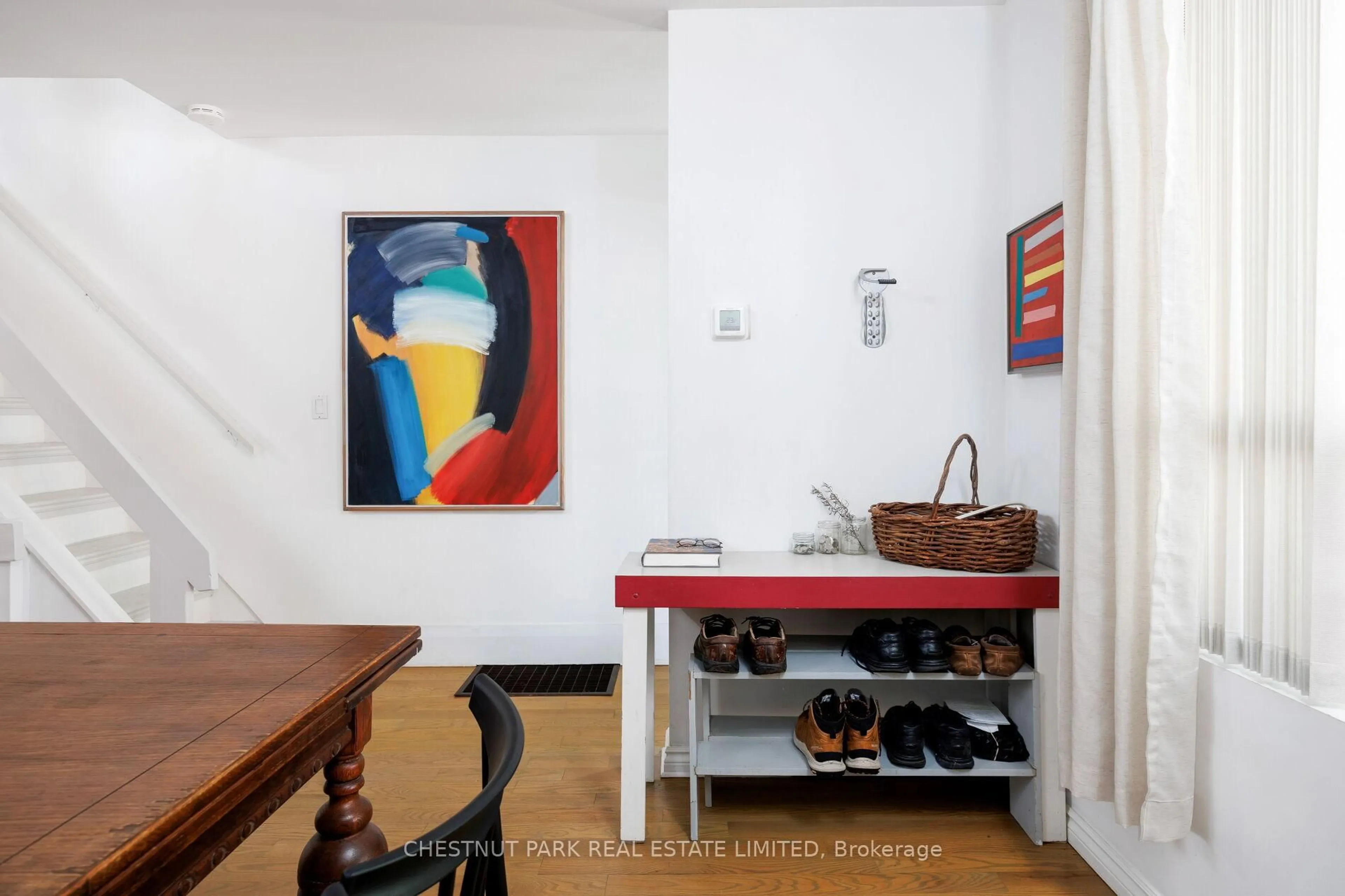 Indoor entryway for 83 Merrill Ave, Toronto Ontario M4C 1C6