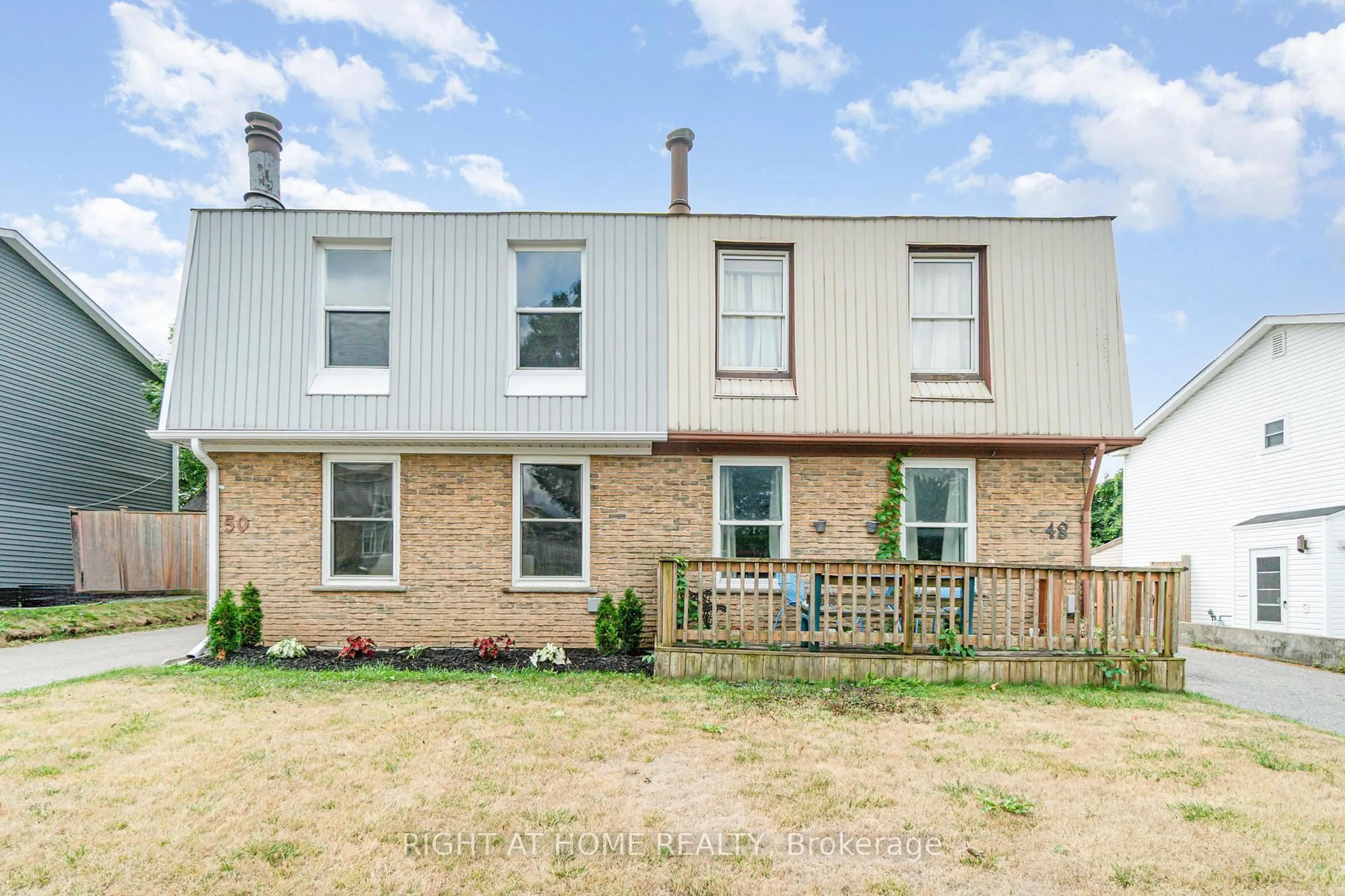 Home with brick exterior material, street for 50 Roser Cres, Clarington Ontario L1C 3N8