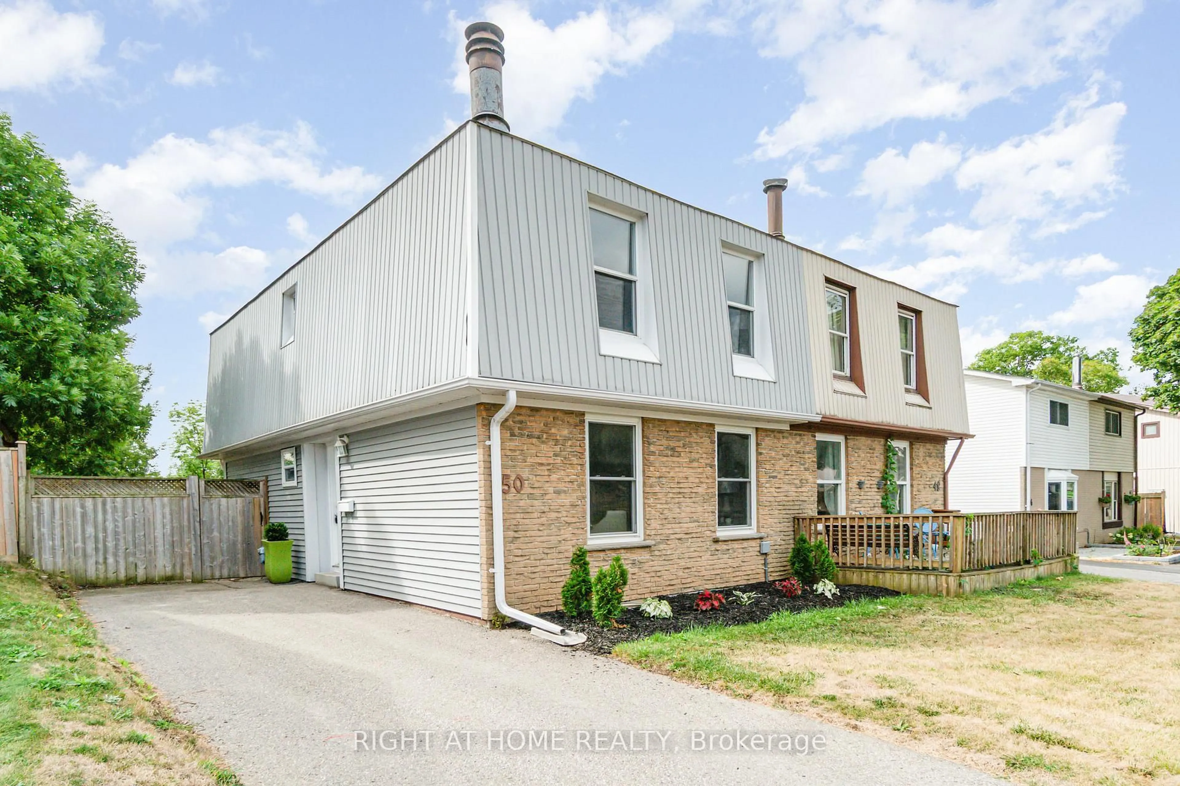 Home with brick exterior material, street for 50 Roser Cres, Clarington Ontario L1C 3N8