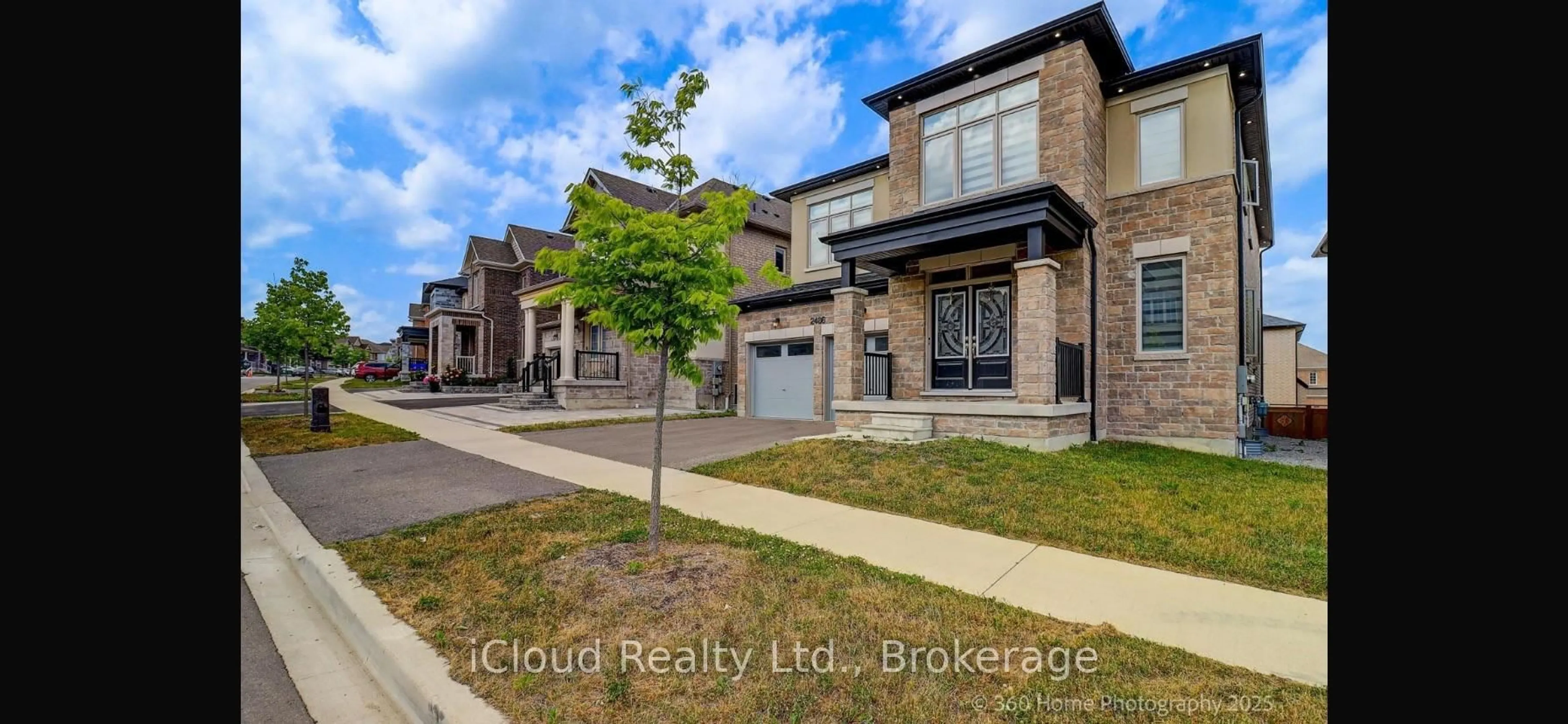 Home with brick exterior material, street for 2486 Florentine Pl, Pickering Ontario L1X 0H2