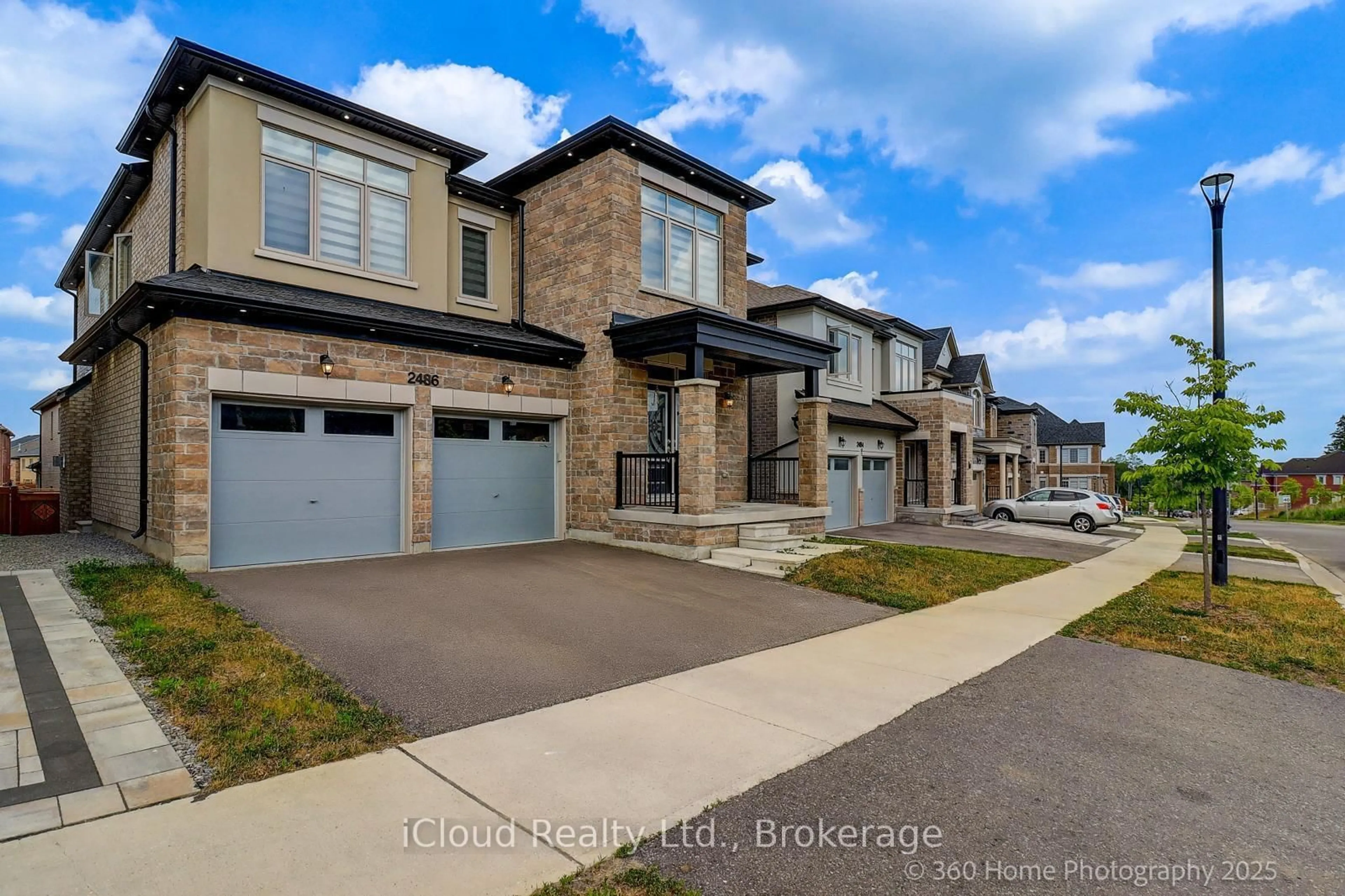 Home with brick exterior material, street for 2486 Florentine Pl, Pickering Ontario L1X 0H2