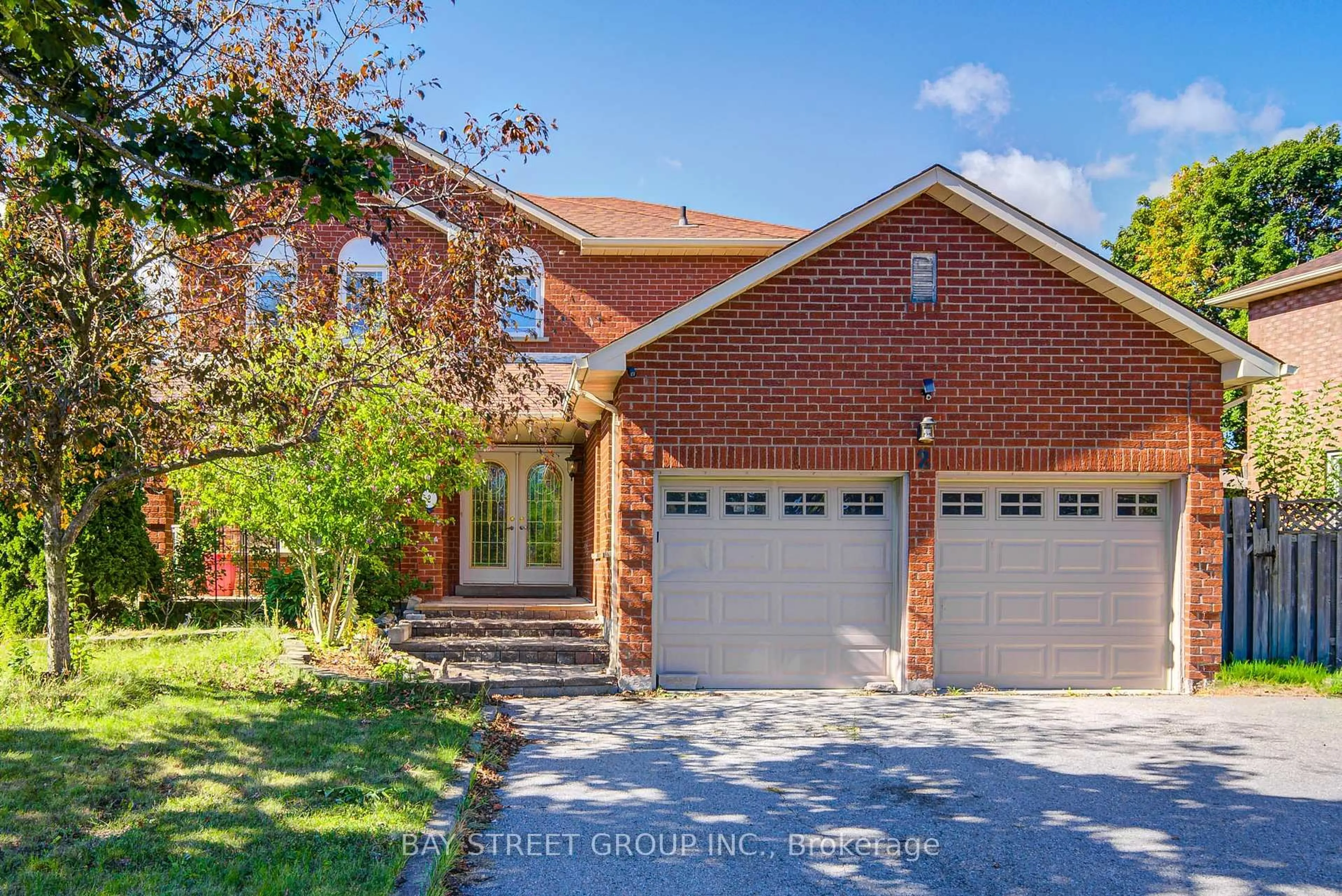 Home with brick exterior material, street for 2 Intrepid Dr, Whitby Ontario L1N 8R7