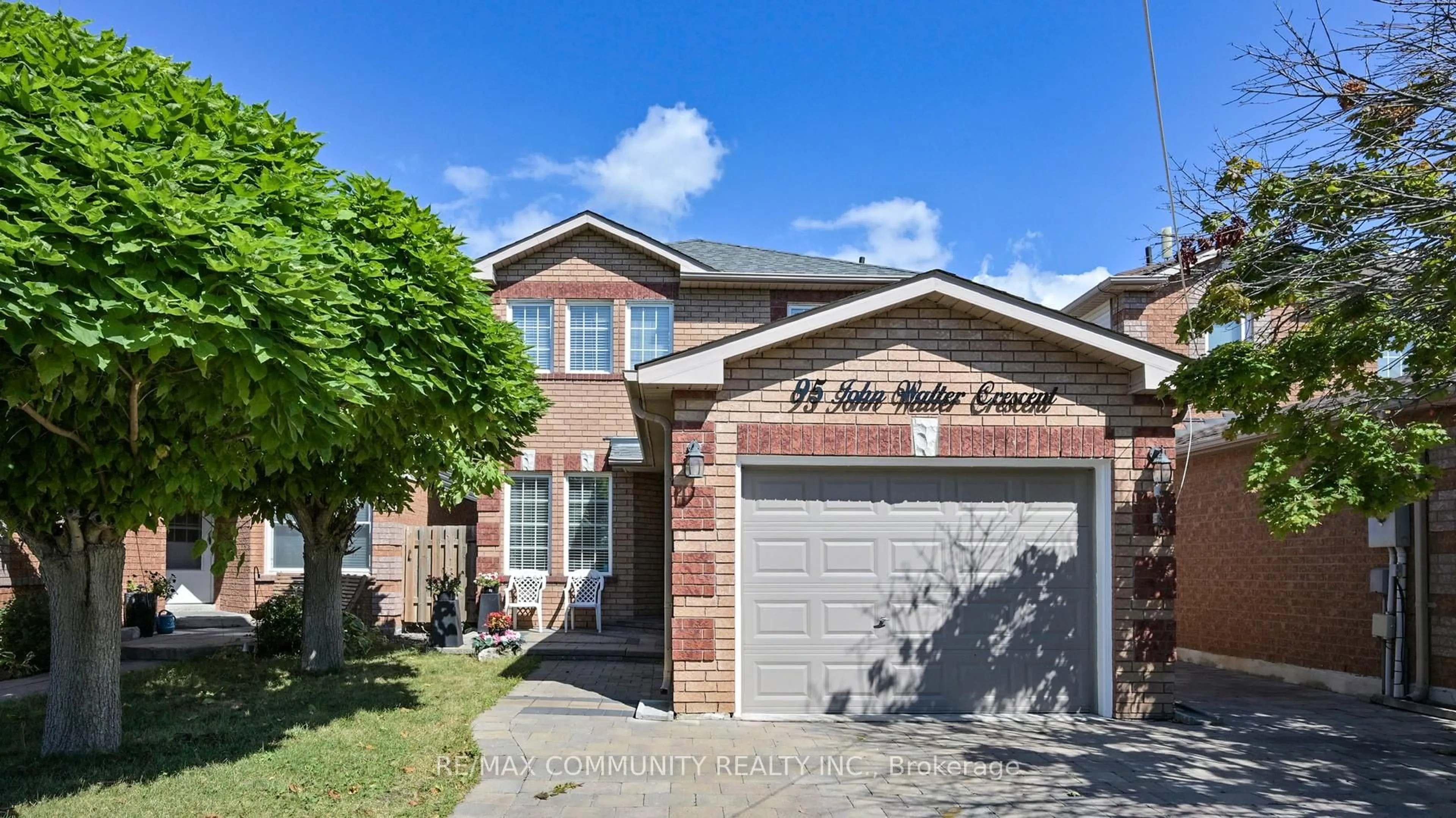Home with brick exterior material, street for 95 John Walter Cres, Clarington Ontario L1E 2W8