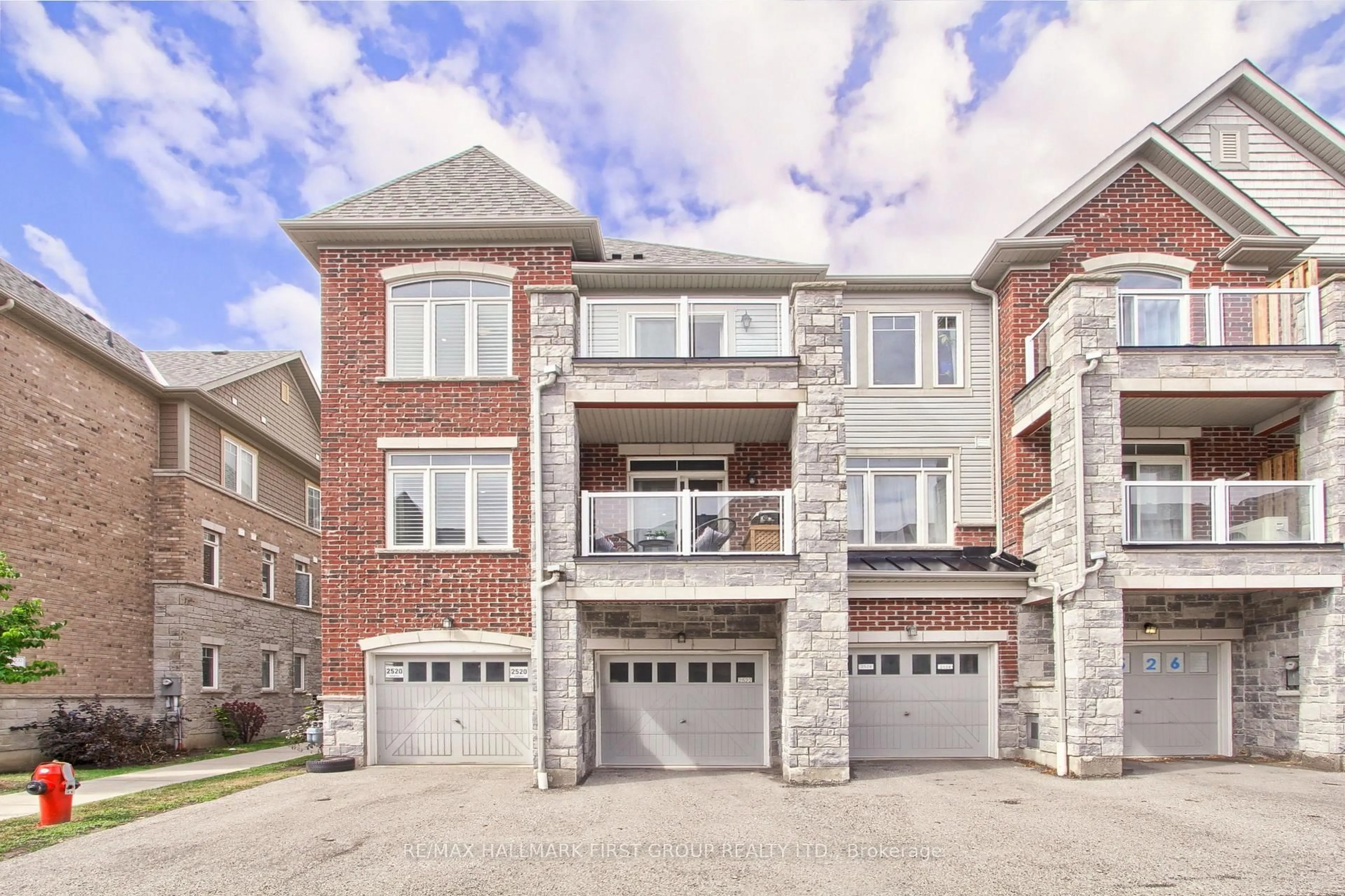 Home with brick exterior material, street for 2522 Boston Glen, Pickering Ontario L1X 0E4