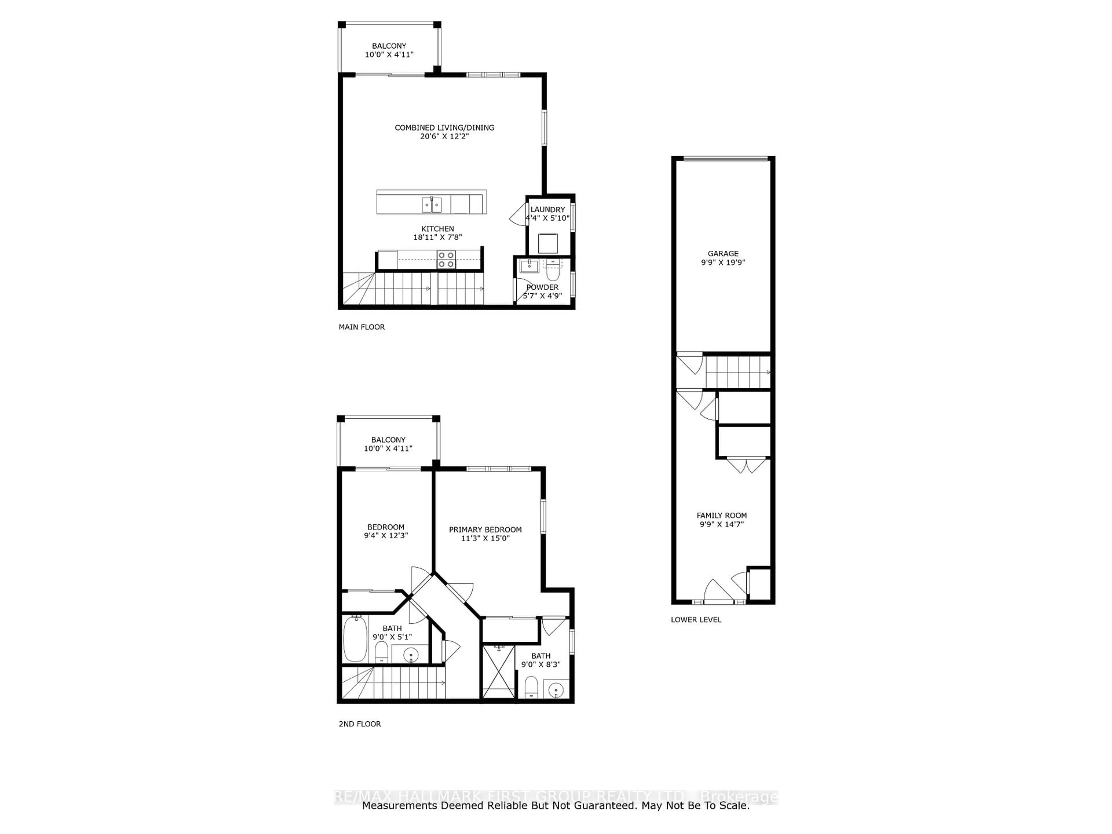 Floor plan for 2522 Boston Glen, Pickering Ontario L1X 0E4