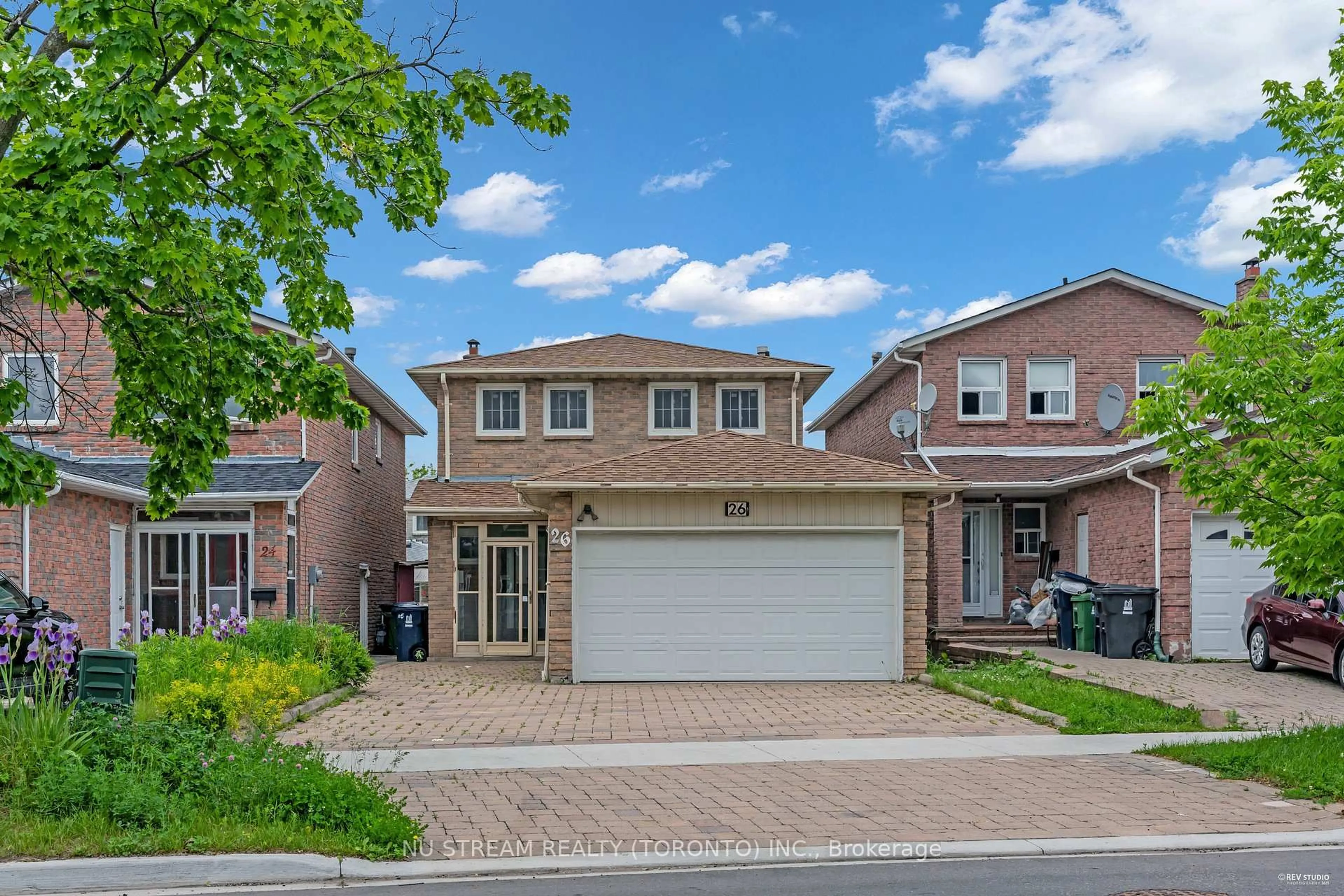 Home with brick exterior material, street for 26 Silbury Dr, Toronto Ontario M1V 2P3