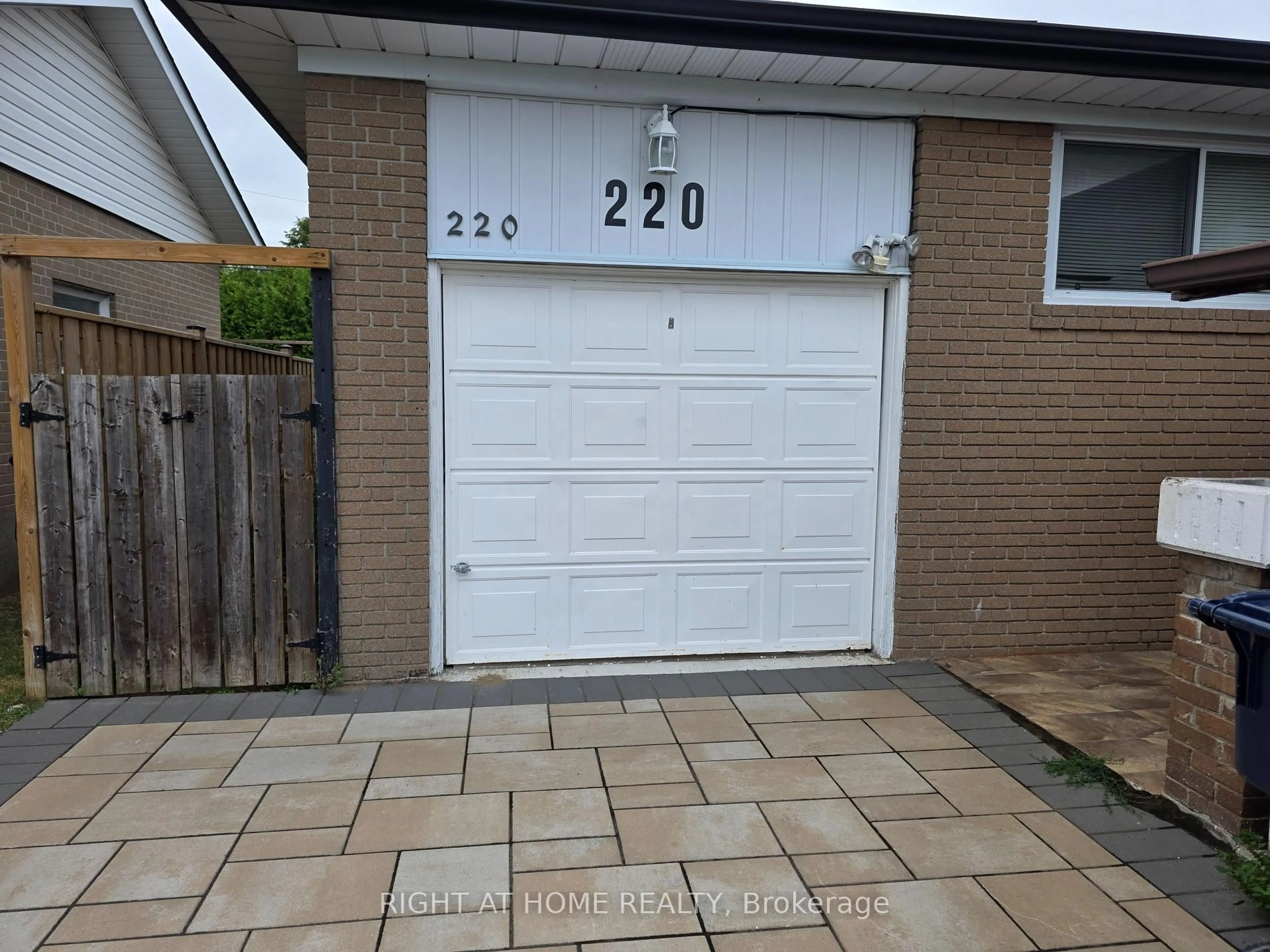 Indoor garage for 220 Livingston Rd, Toronto Ontario M1E 1L7