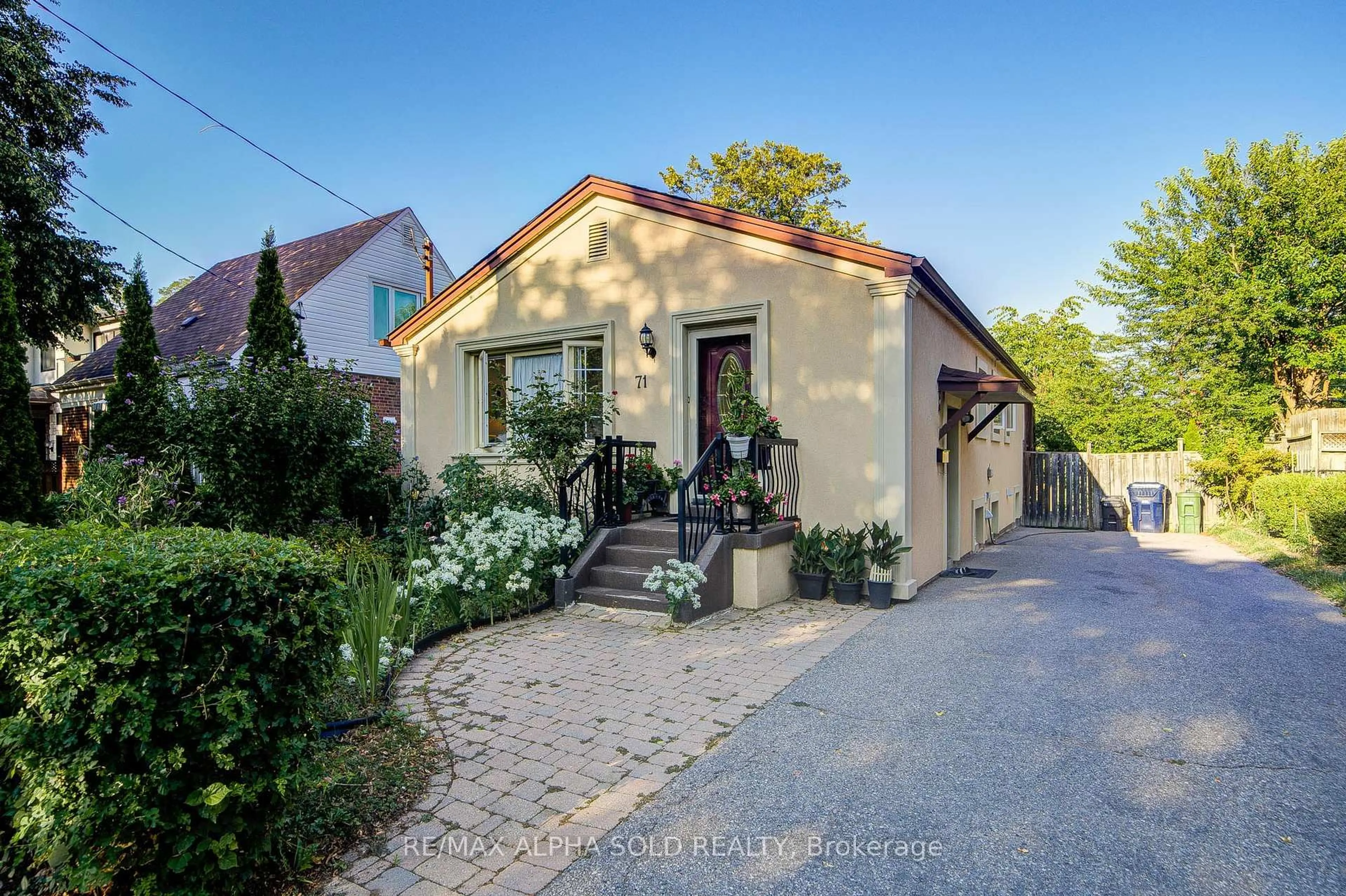 Home with brick exterior material, street for 71 Vauxhall Dr, Toronto Ontario M1P 1R1