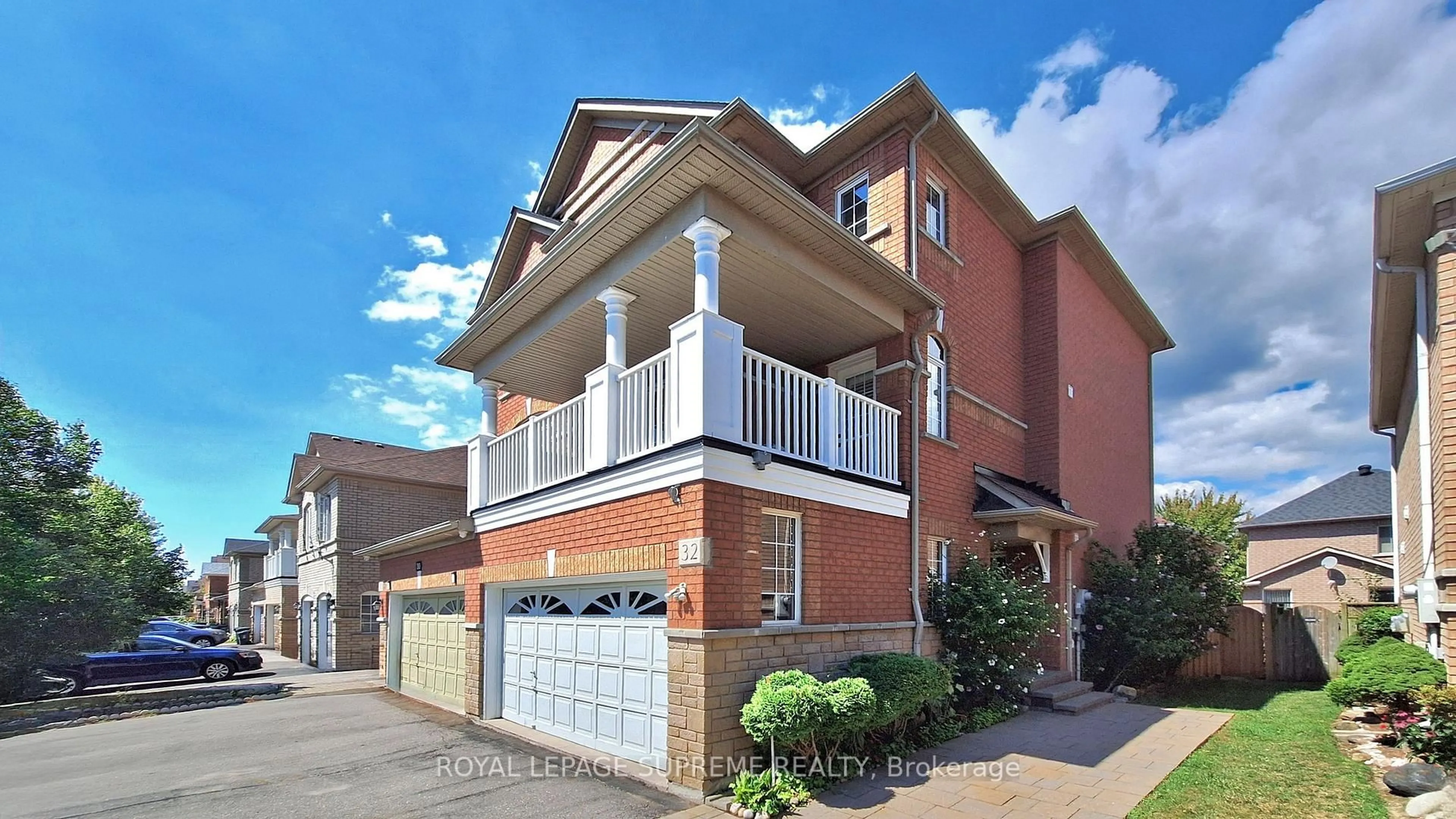 Home with brick exterior material, street for 32 Flatfield Terr, Toronto Ontario M1B 6C4