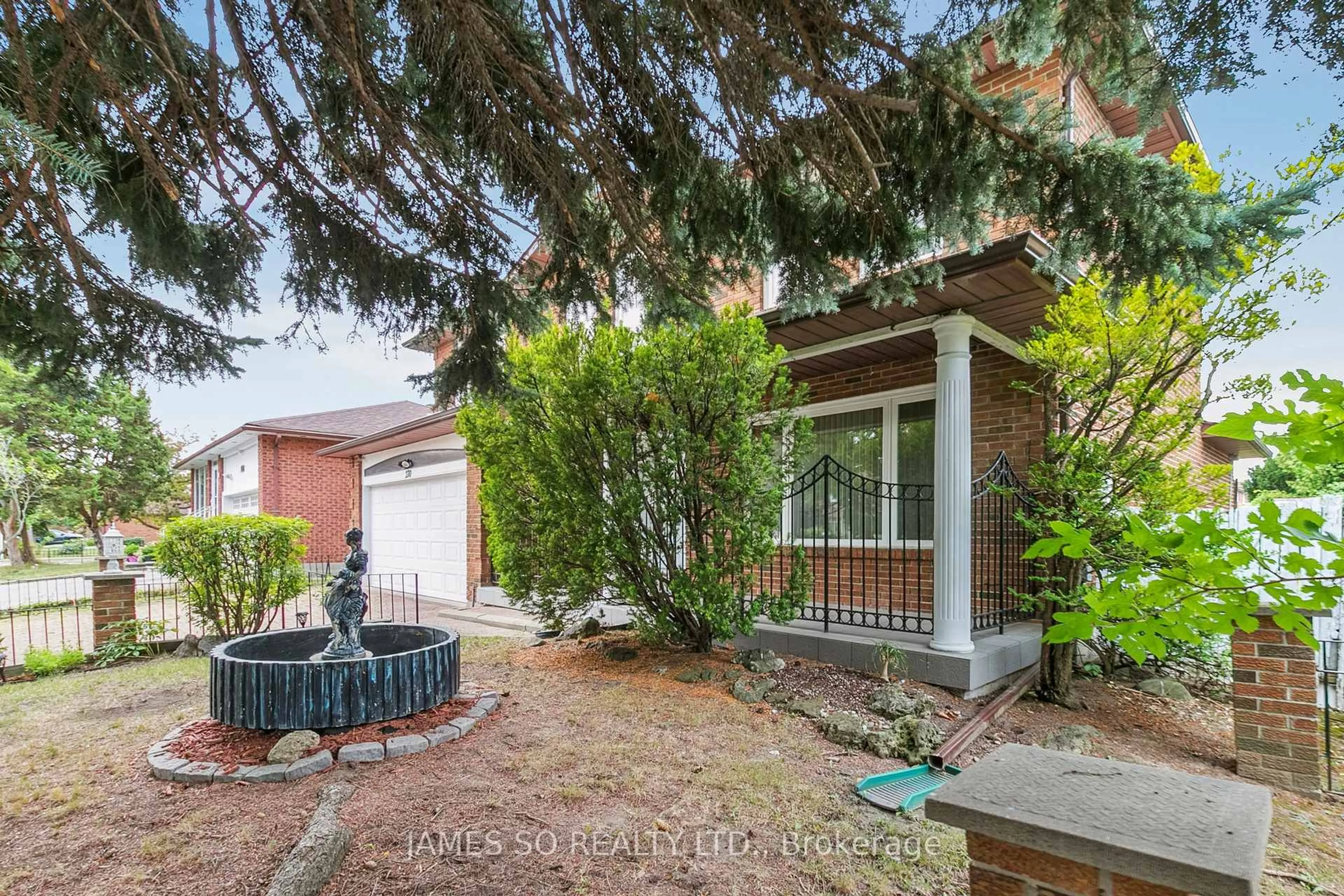 Home with brick exterior material, street for 270 Huntsmill Blvd, Toronto Ontario M1W 3C7