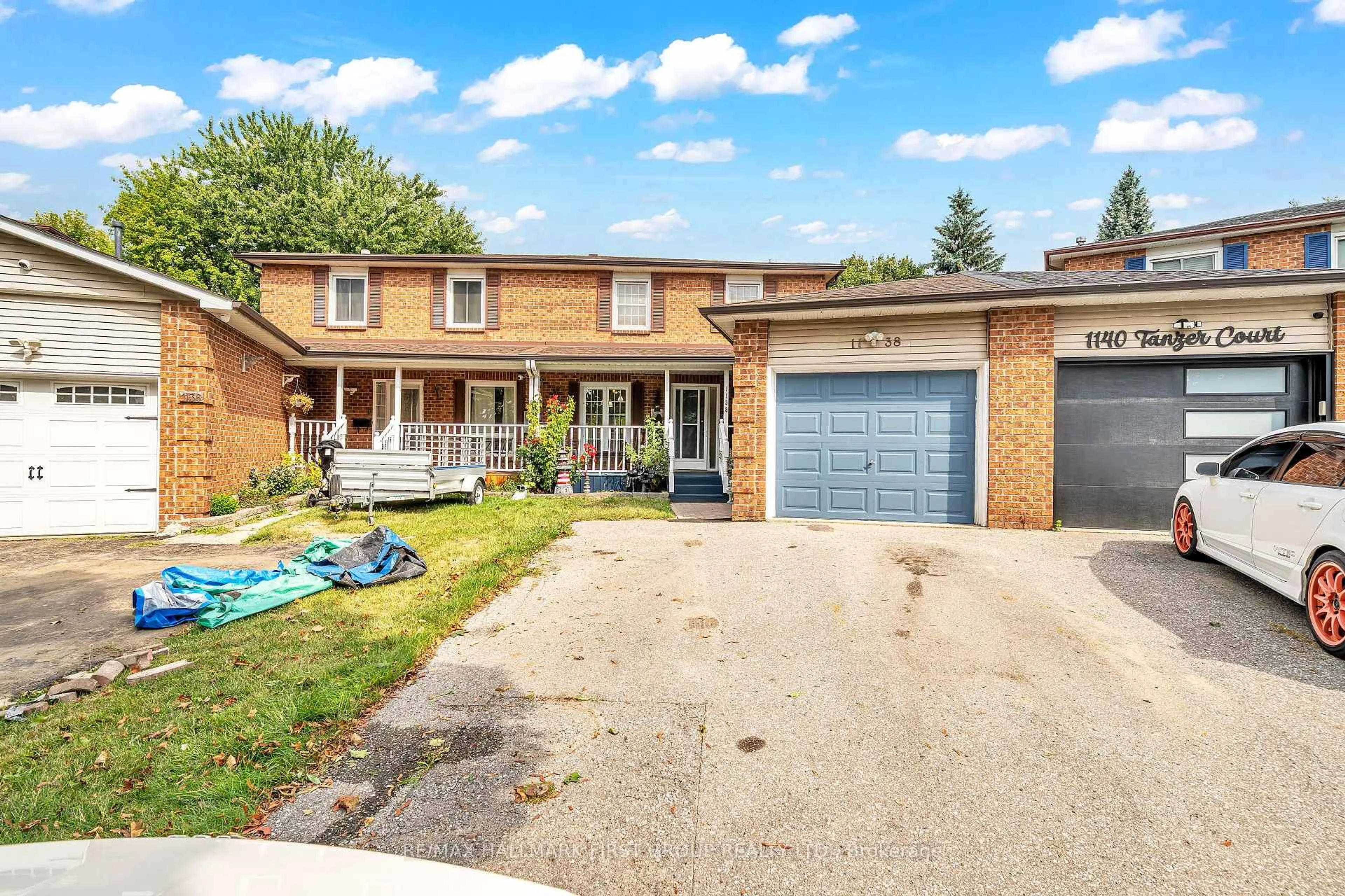 Home with brick exterior material, street for 1138 Tanzer Crt, Pickering Ontario L1W 3S4