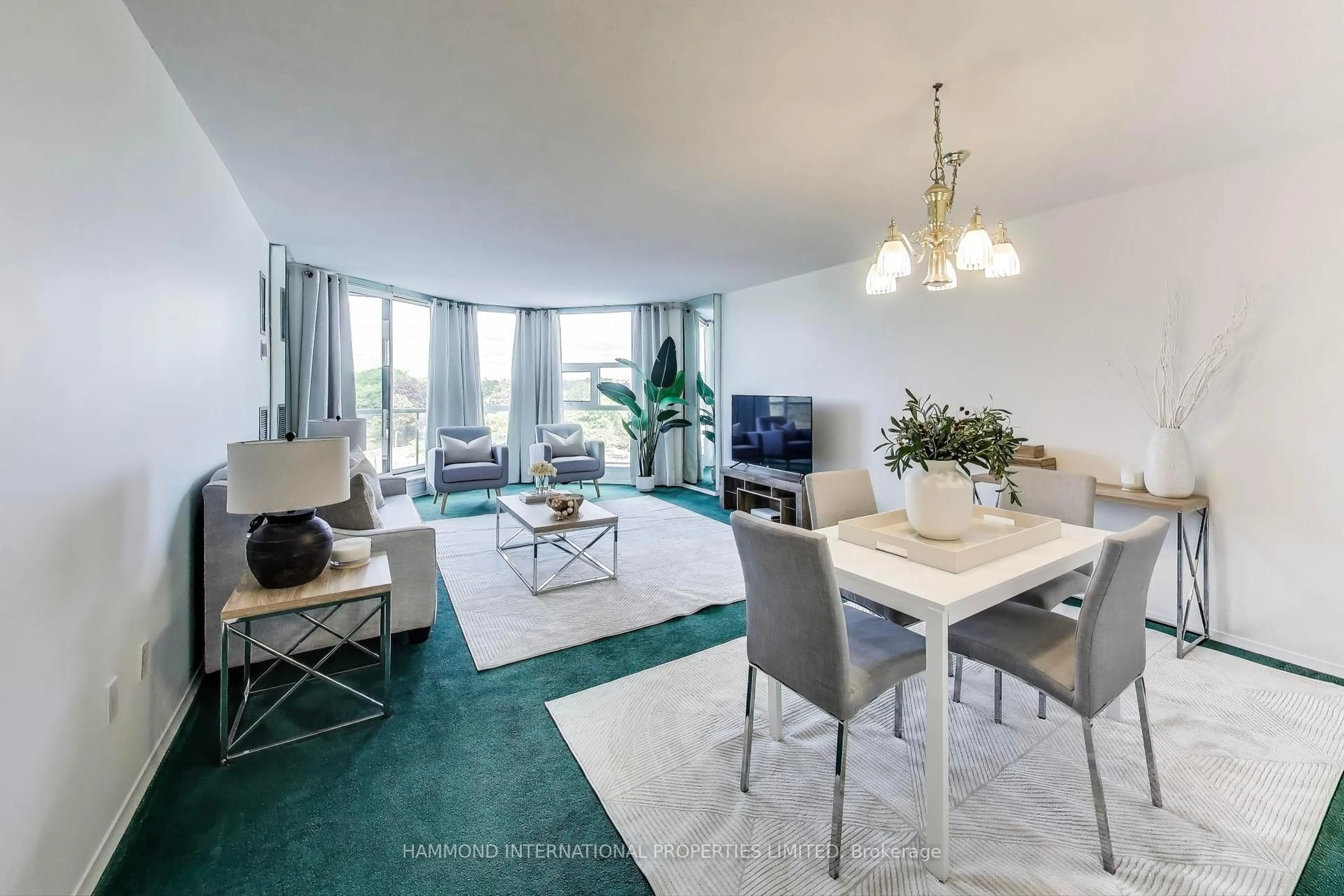 Living room with furniture, unknown for 10 Dean Park Rd #416, Toronto Ontario M1B 3G8