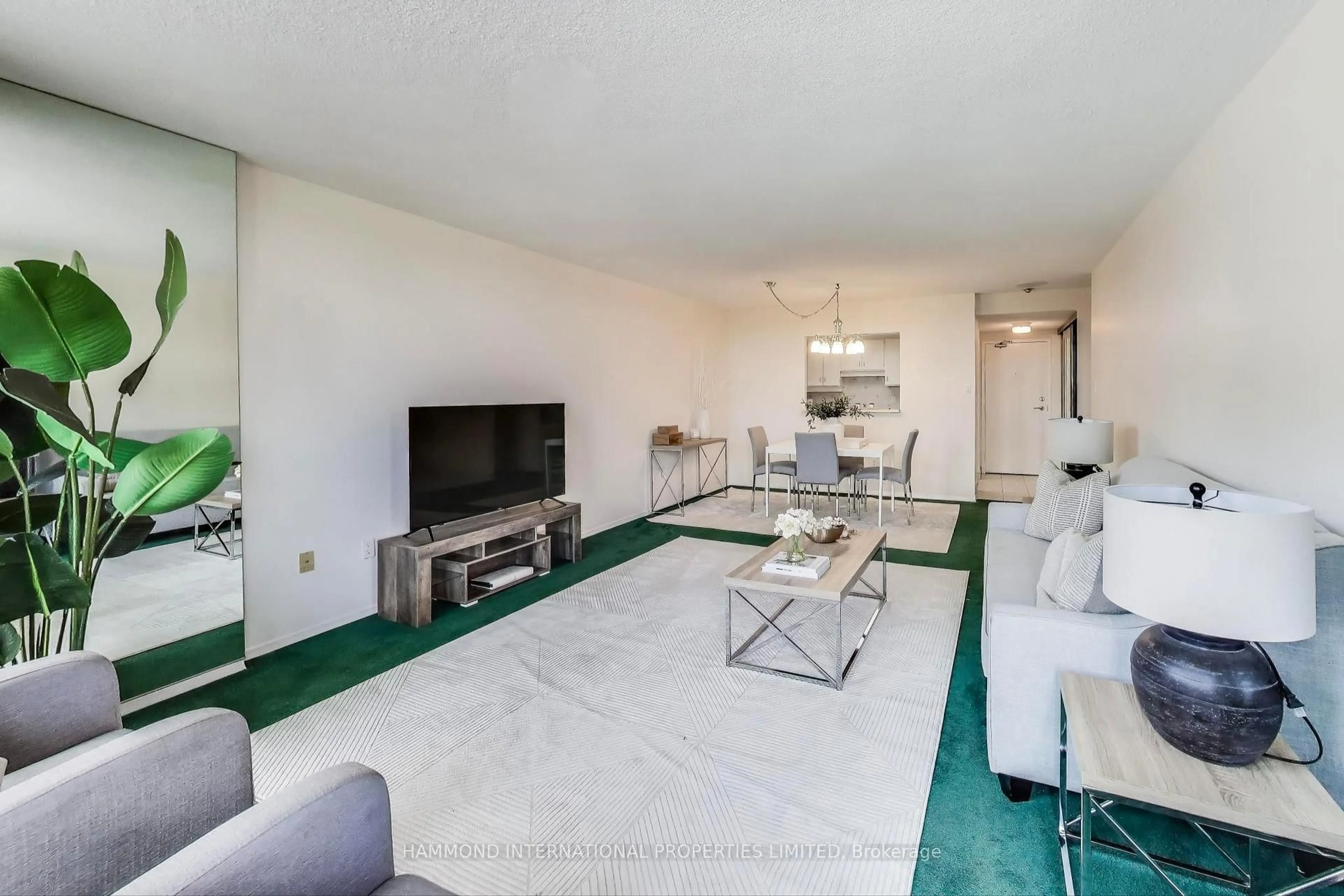Living room with furniture, unknown for 10 Dean Park Rd #416, Toronto Ontario M1B 3G8
