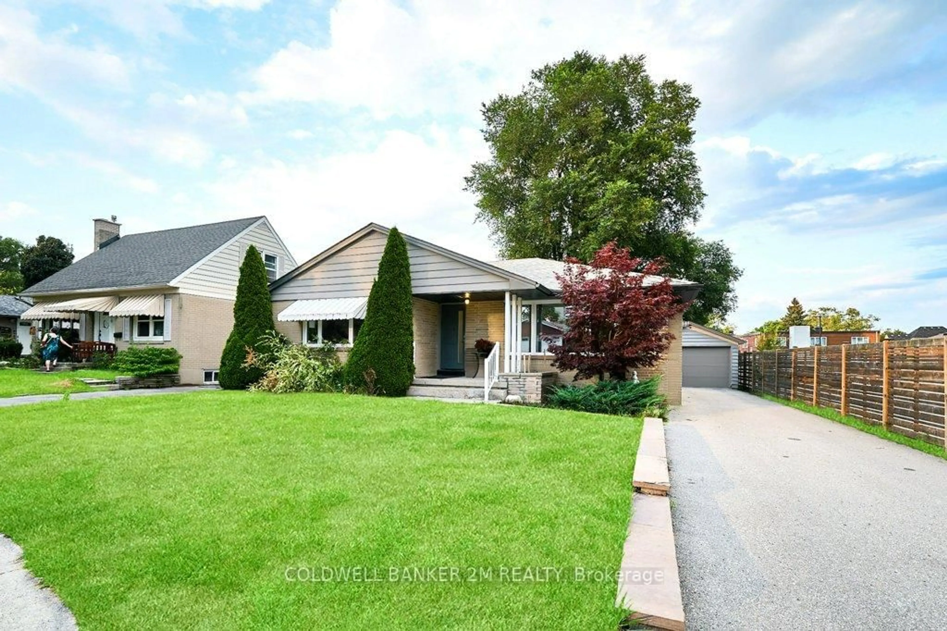 Home with vinyl exterior material, street for 41 Roosevelt Ave, Ajax Ontario L1S 2L5