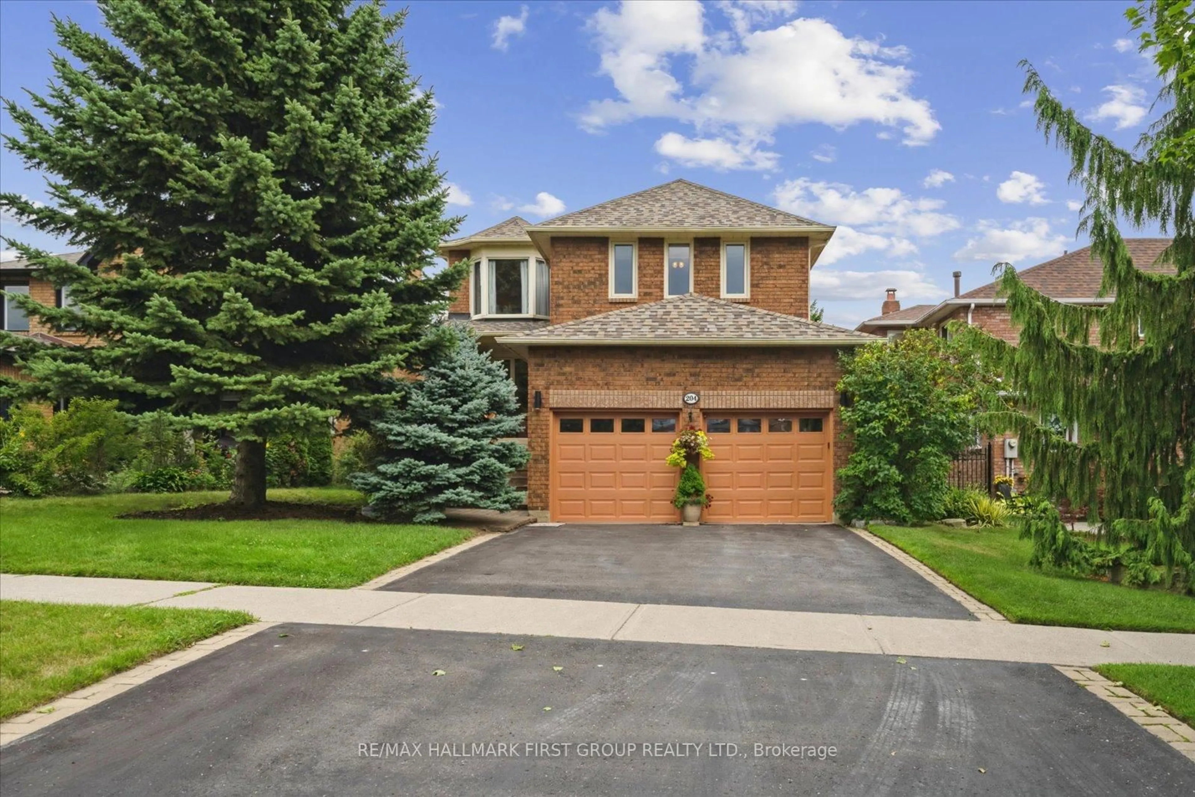 Home with brick exterior material, street for 204 Lake Driveway Dr, Ajax Ontario L1S 4Y8