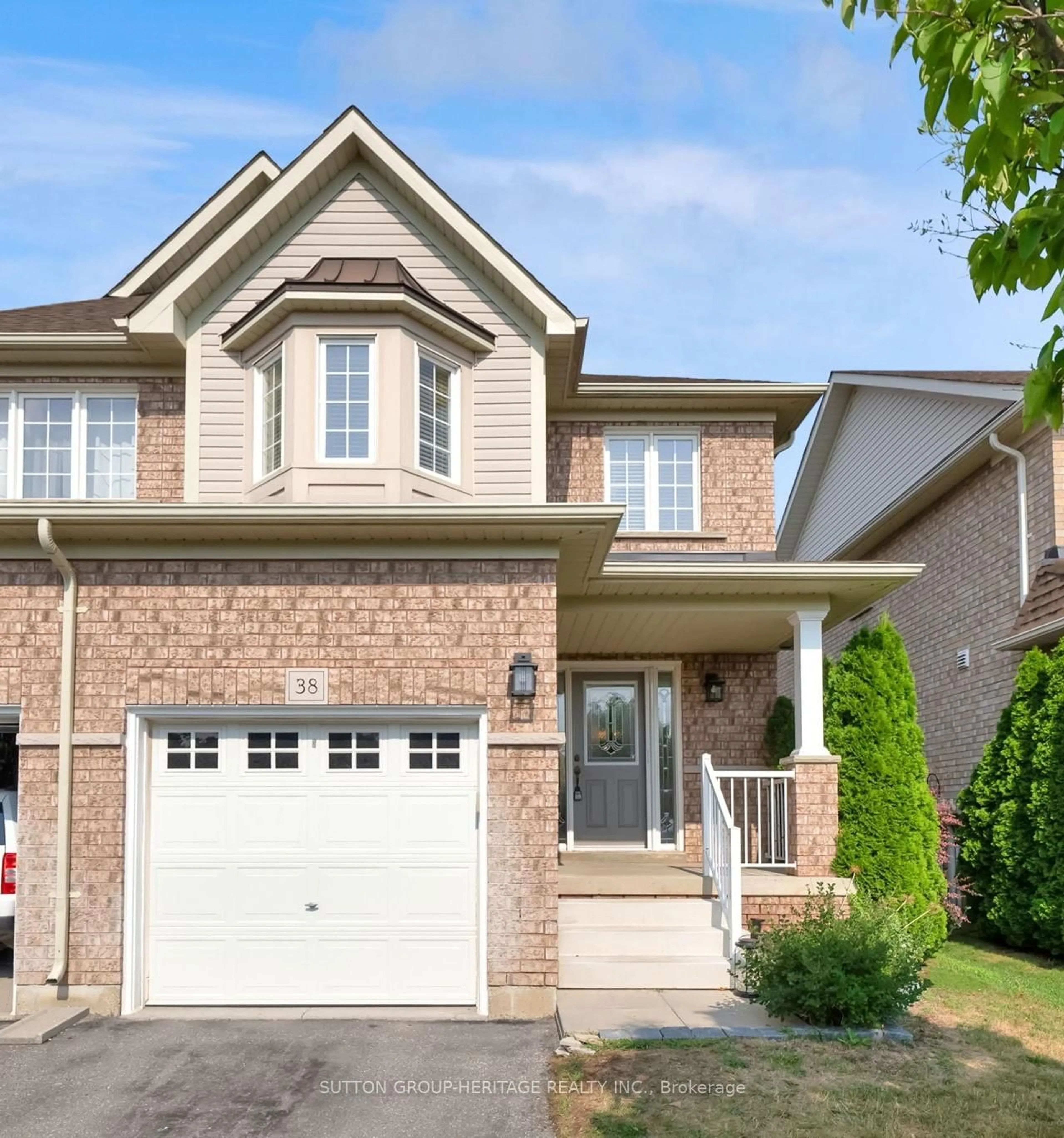 Home with brick exterior material, street for 460 Woodmount Dr #38, Oshawa Ontario L1K 0K3
