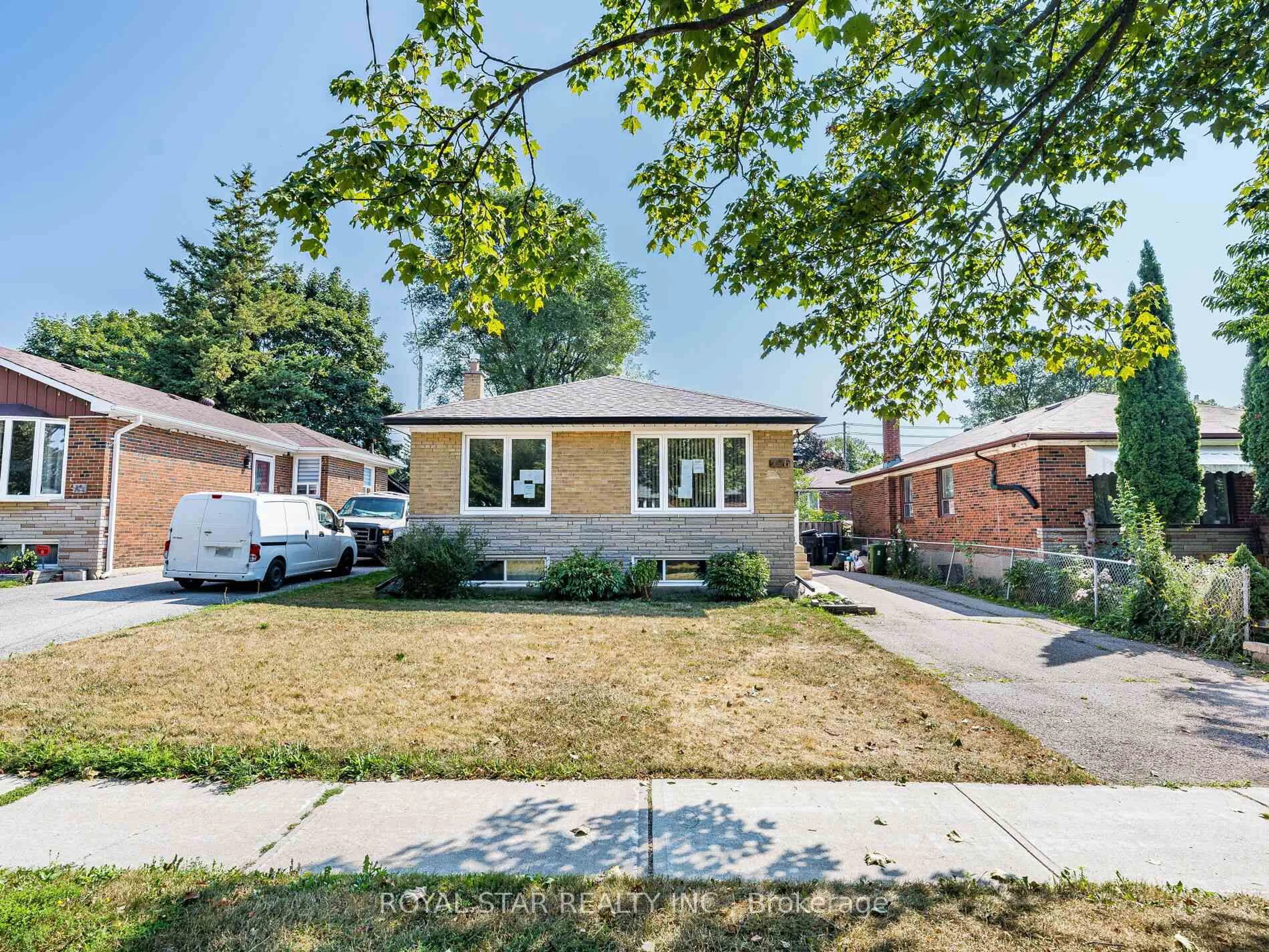 Home with brick exterior material, street for 796 Brimorton Dr, Toronto Ontario M1G 2S9