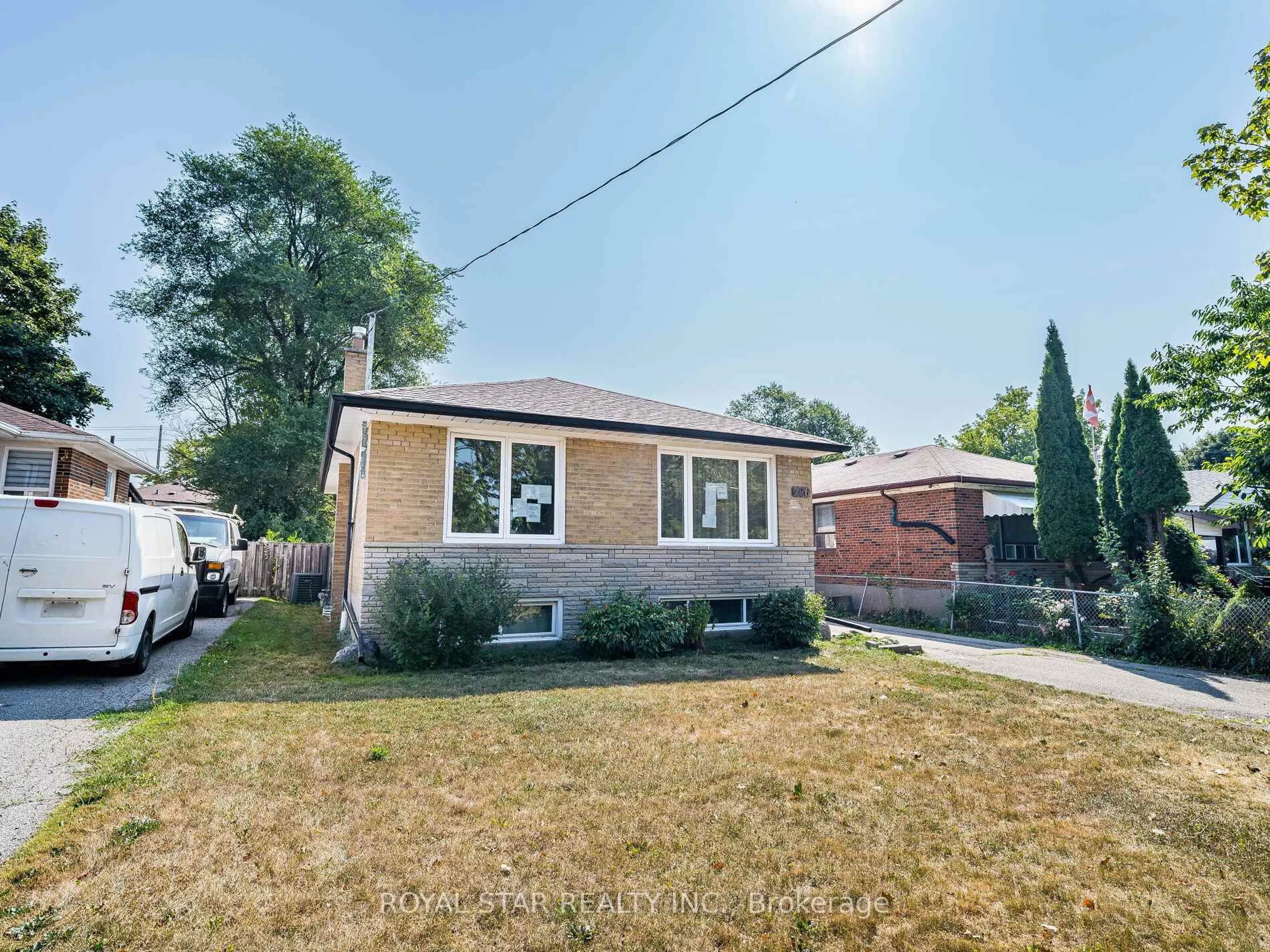 Home with brick exterior material, street for 796 Brimorton Dr, Toronto Ontario M1G 2S9