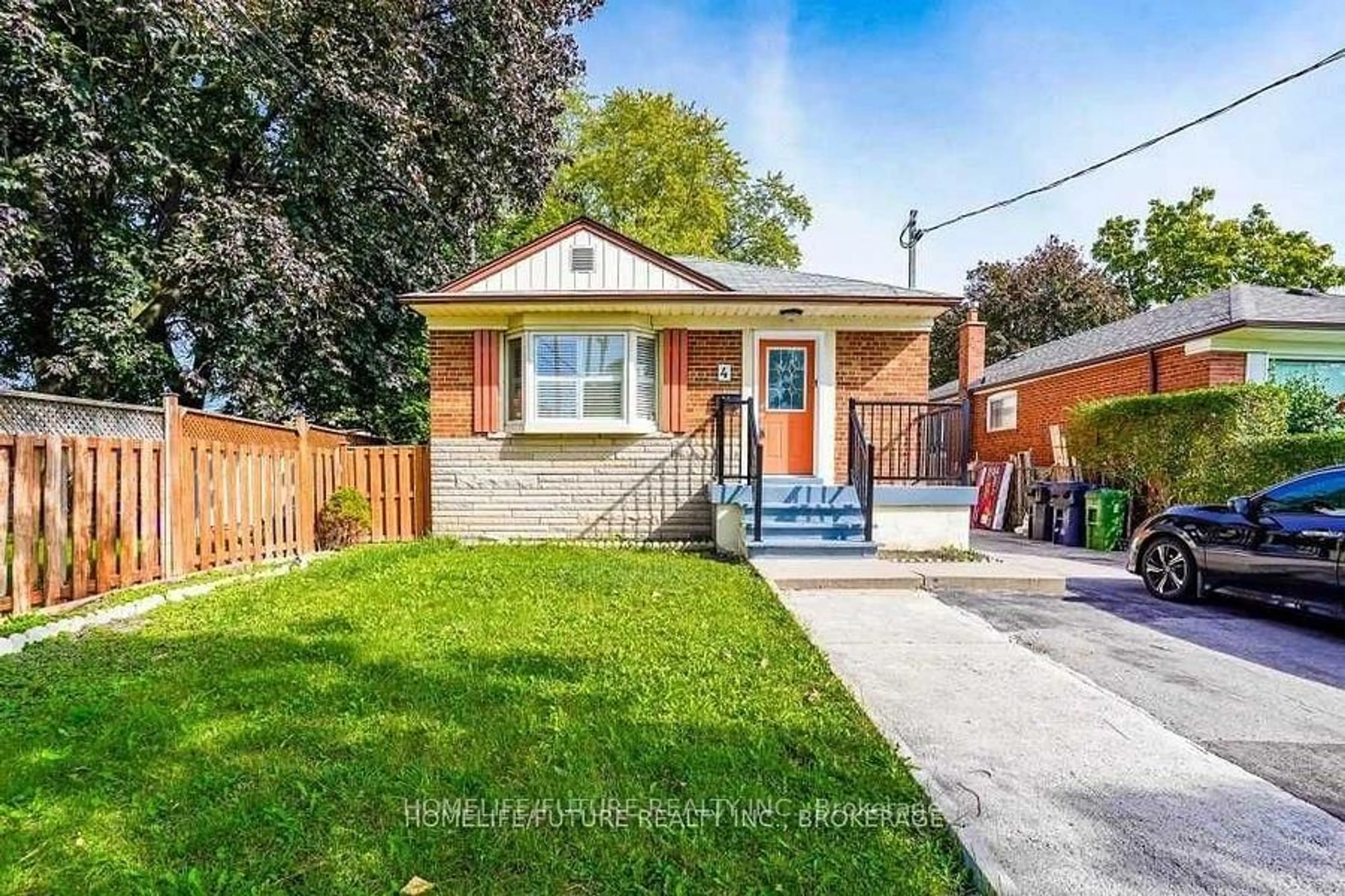 Home with brick exterior material, street for 4 Gully Dr, Toronto Ontario M1K 4W2