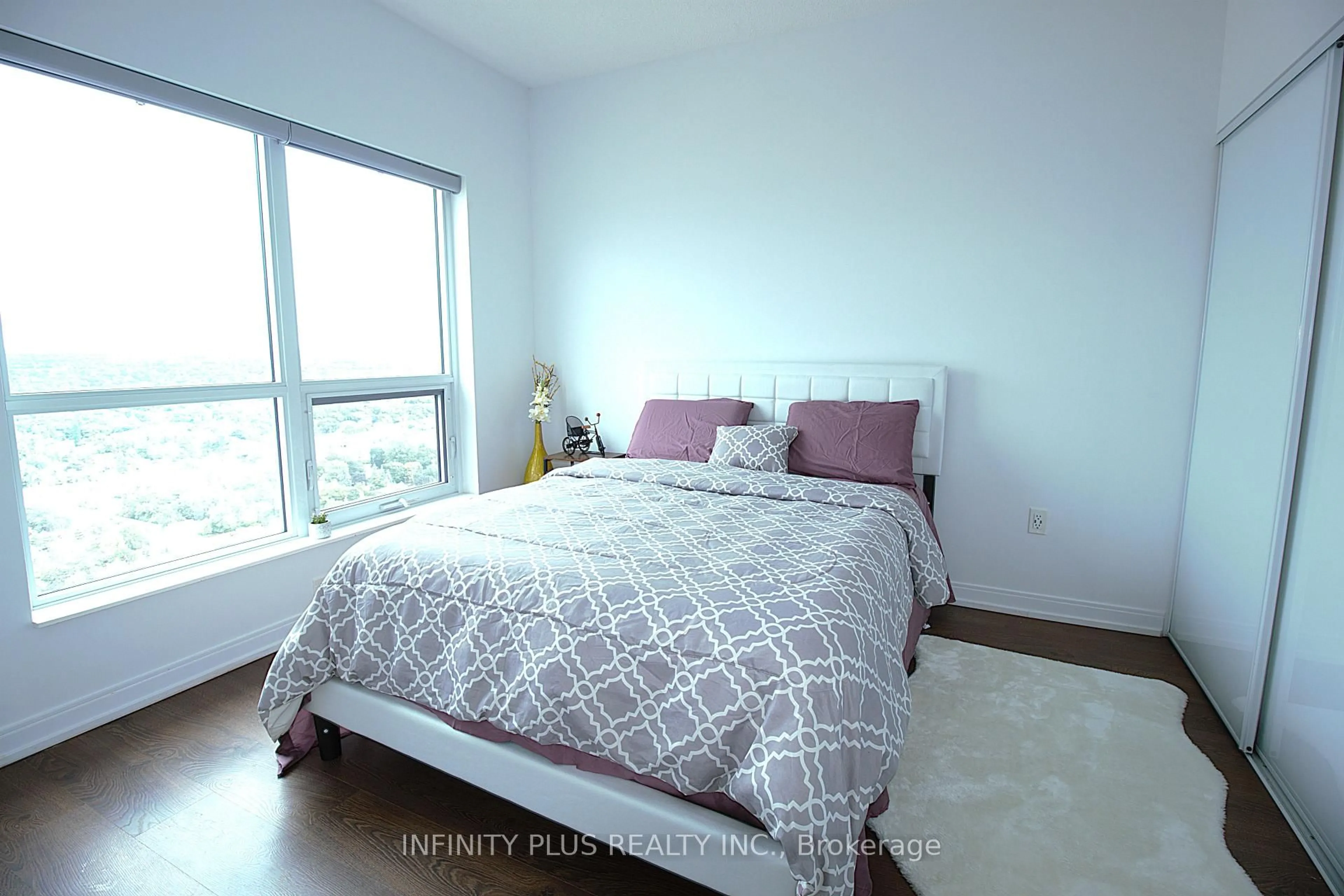 Bedroom with bed, unknown for 275 Village Green Sq #3419, Toronto Ontario M1S 0L8