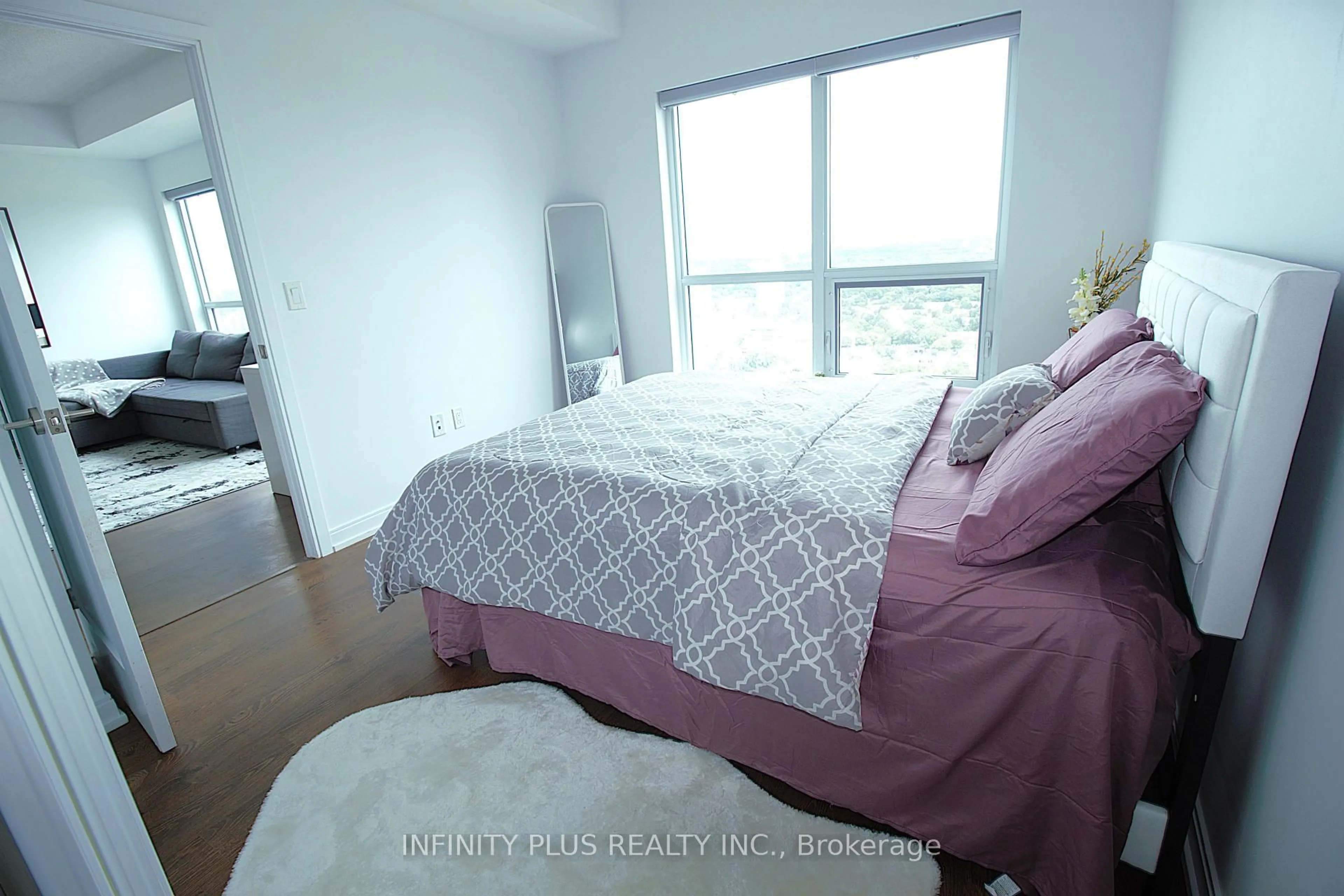 Bedroom with bed, unknown for 275 Village Green Sq #3419, Toronto Ontario M1S 0L8