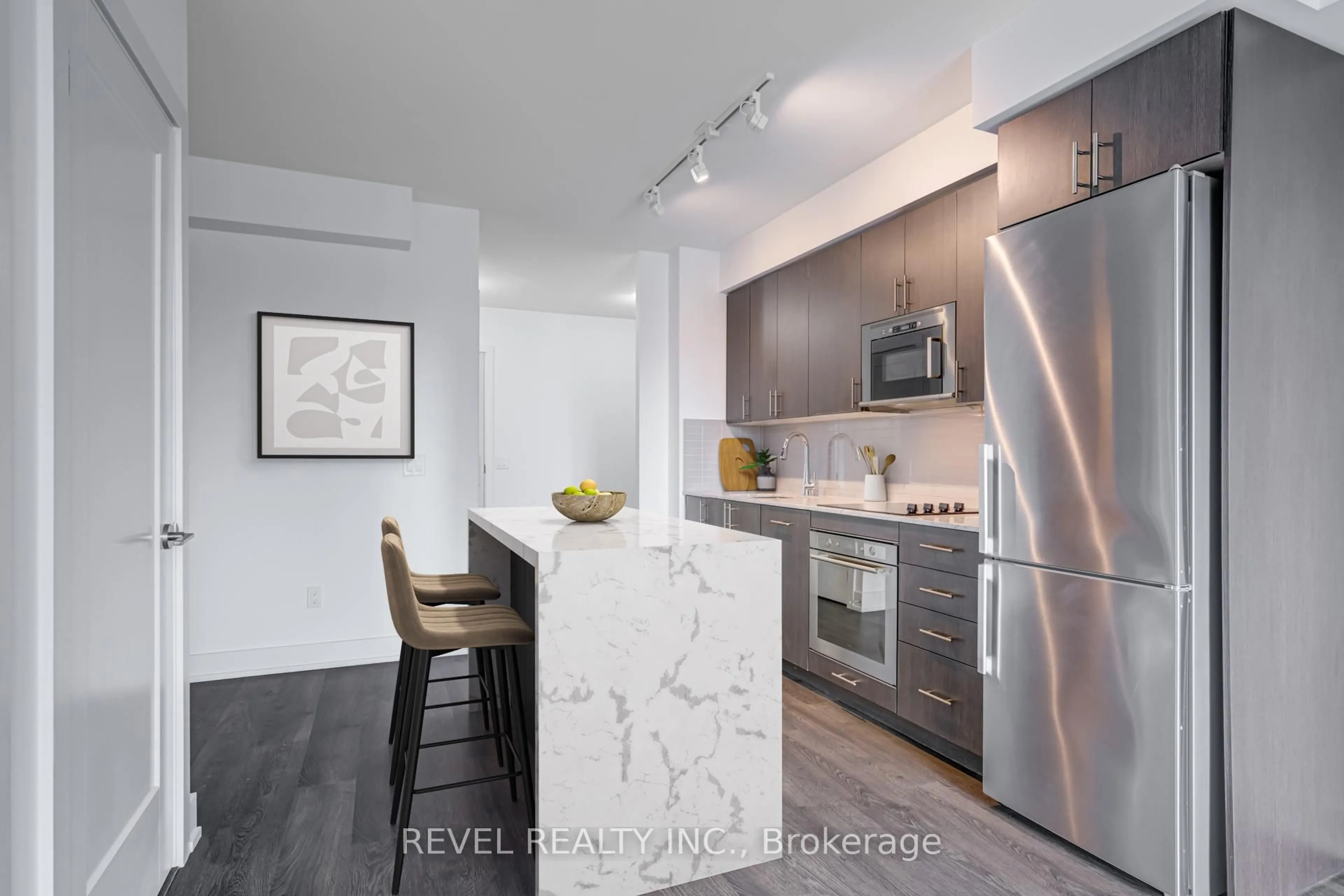 Open concept kitchen, unknown for 2550 Simcoe St #1411, Oshawa Ontario L1L 0R5