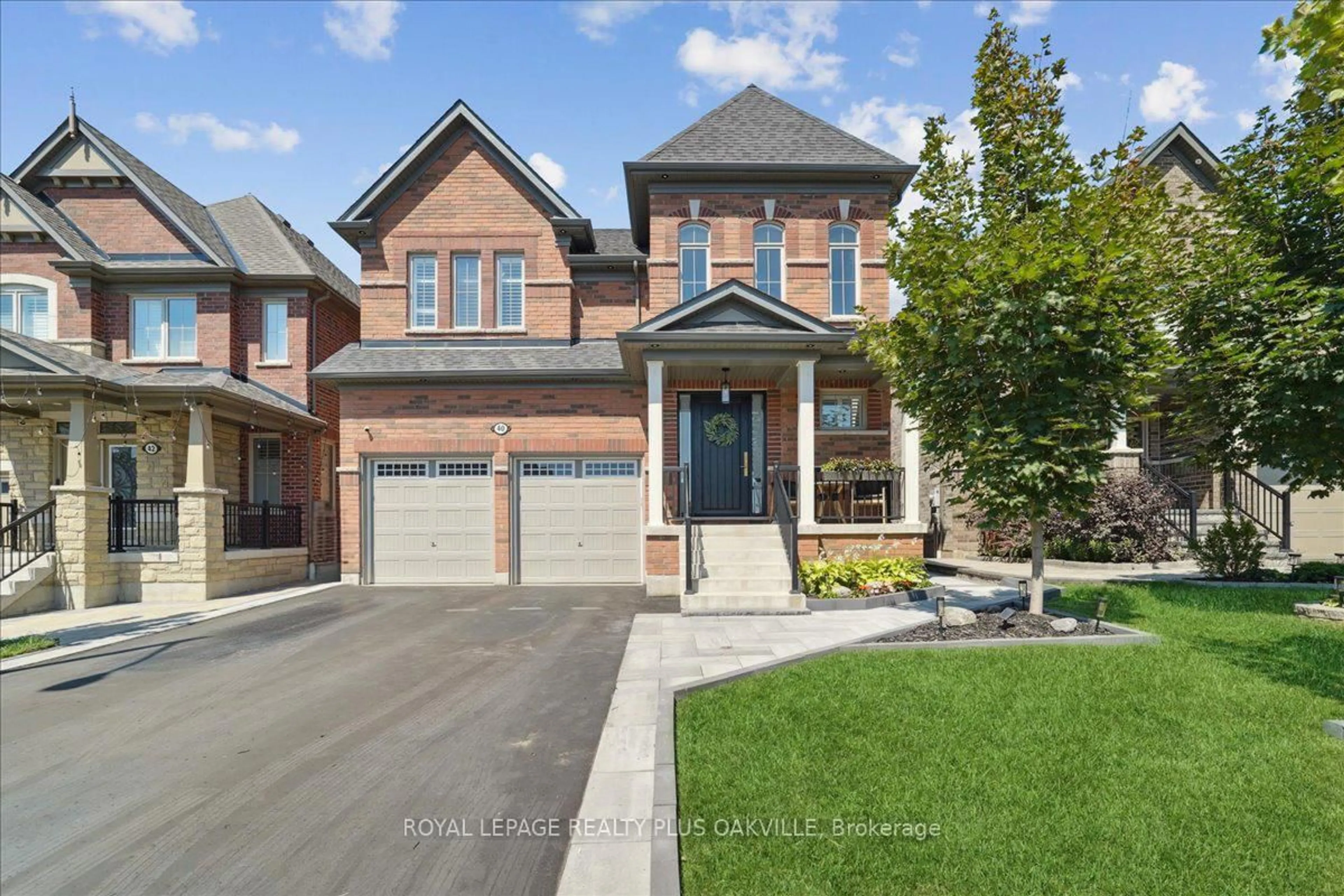 Home with brick exterior material, street for 40 Soltys Dr, Whitby Ontario L1P 0J4
