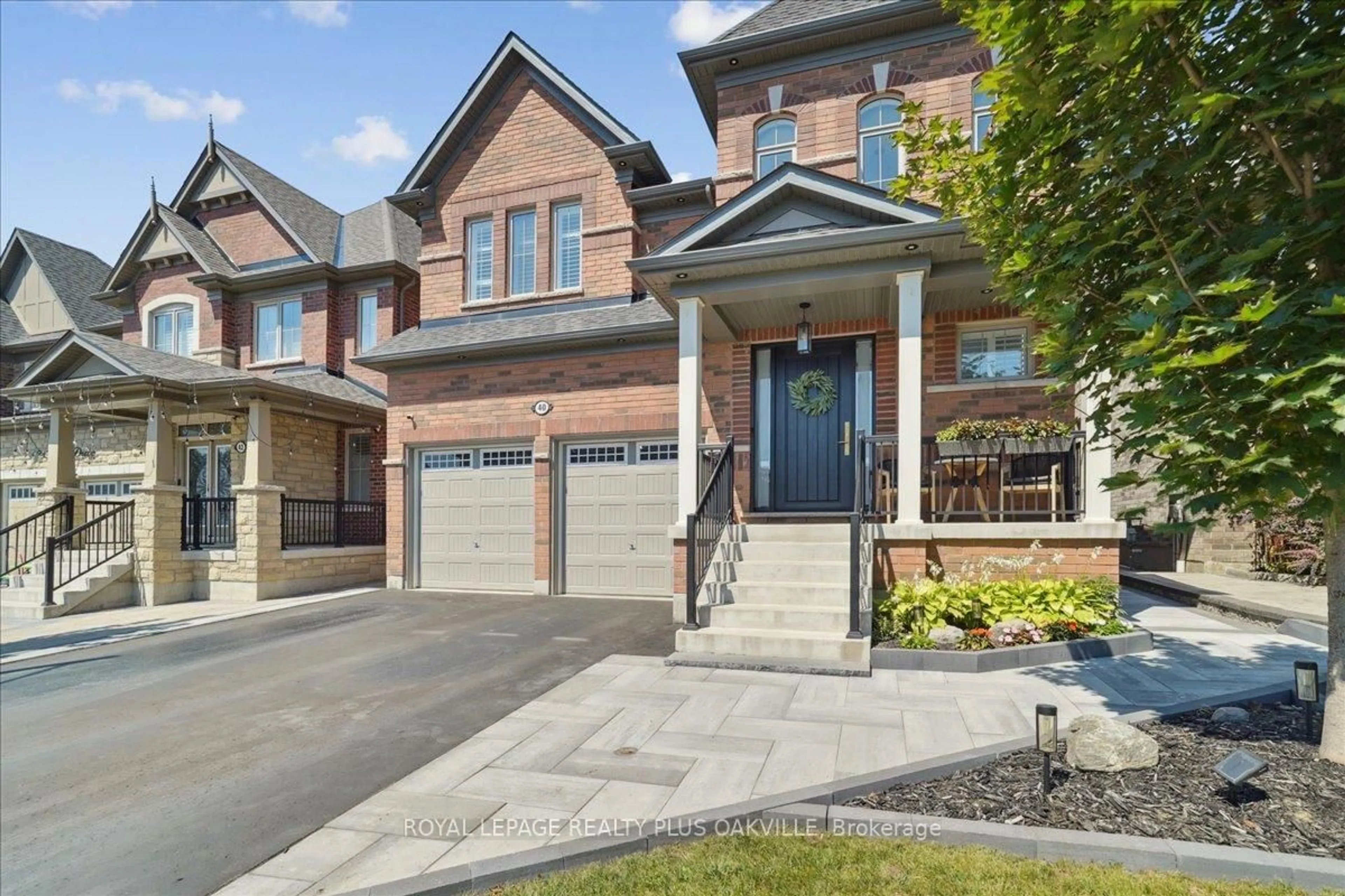 Home with brick exterior material, street for 40 Soltys Dr, Whitby Ontario L1P 0J4