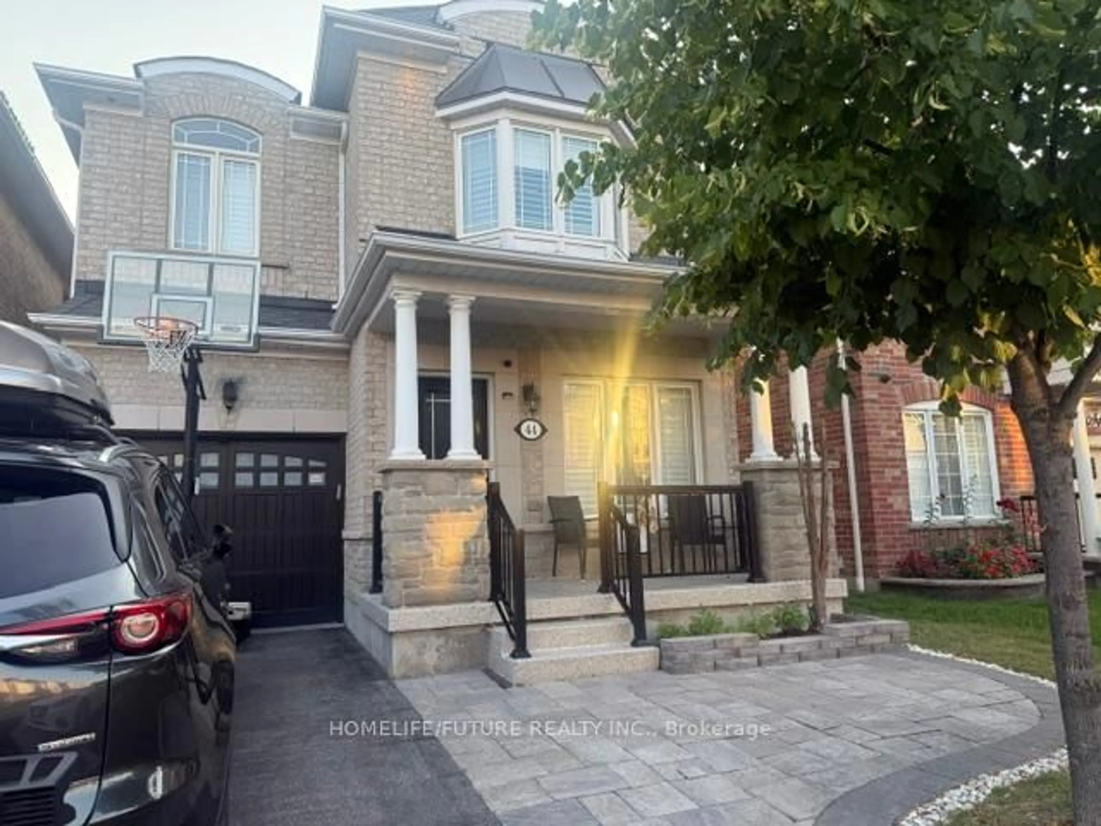 Home with brick exterior material, street for 44 Arfield Ave, Ajax Ontario L1Z 0G5