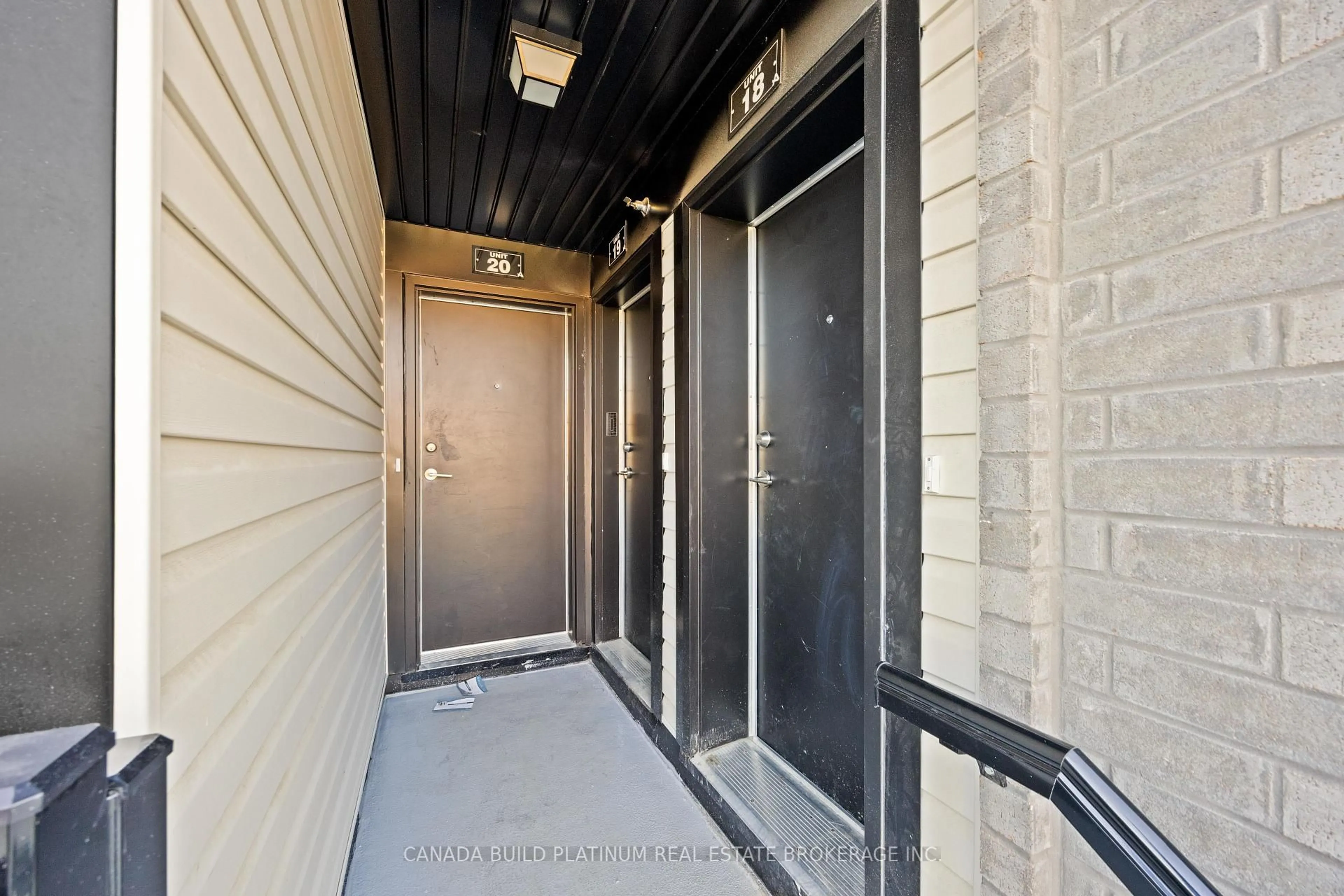 Indoor entryway for 30 Liben Way #18, Toronto Ontario M1J 3Z4