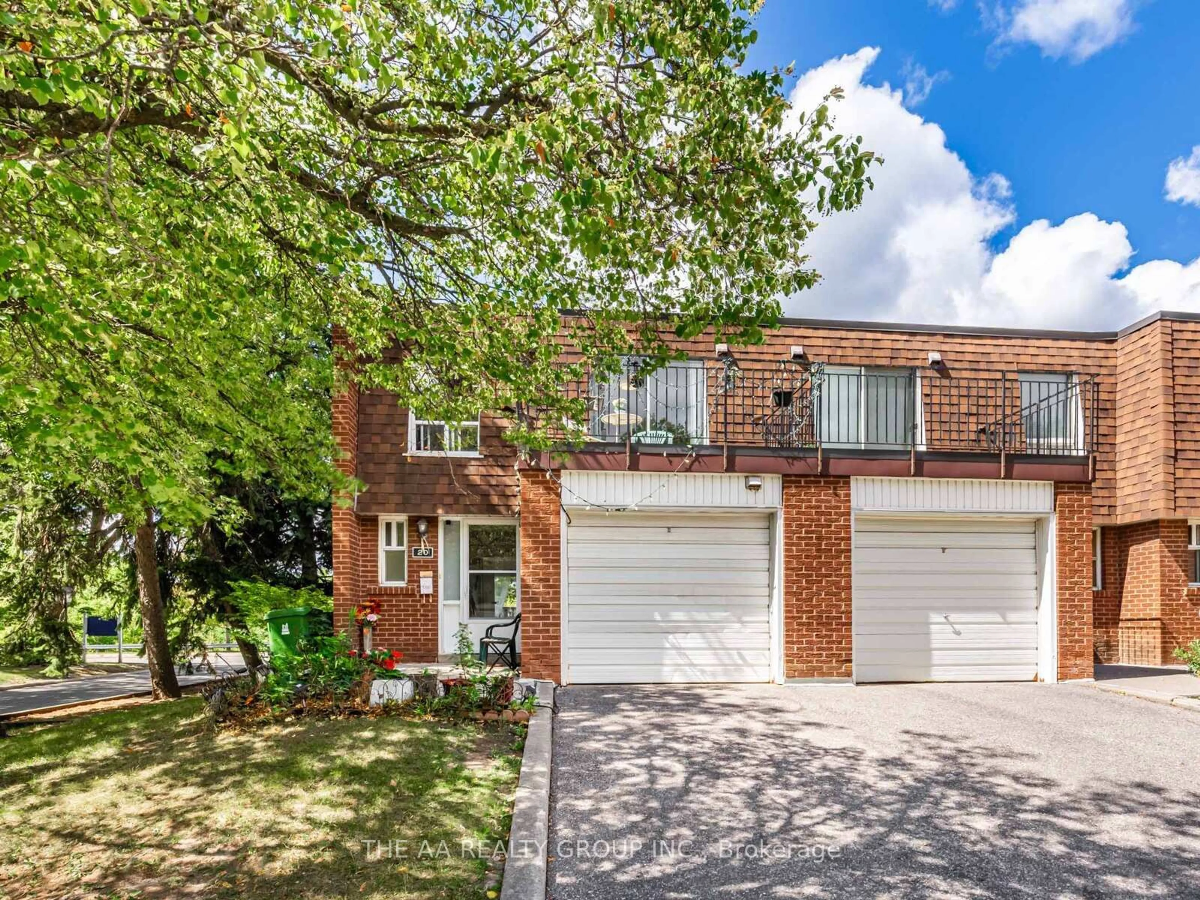 Home with brick exterior material, street for 50 Bridletowne Circ #20, Toronto Ontario M1W 2G8
