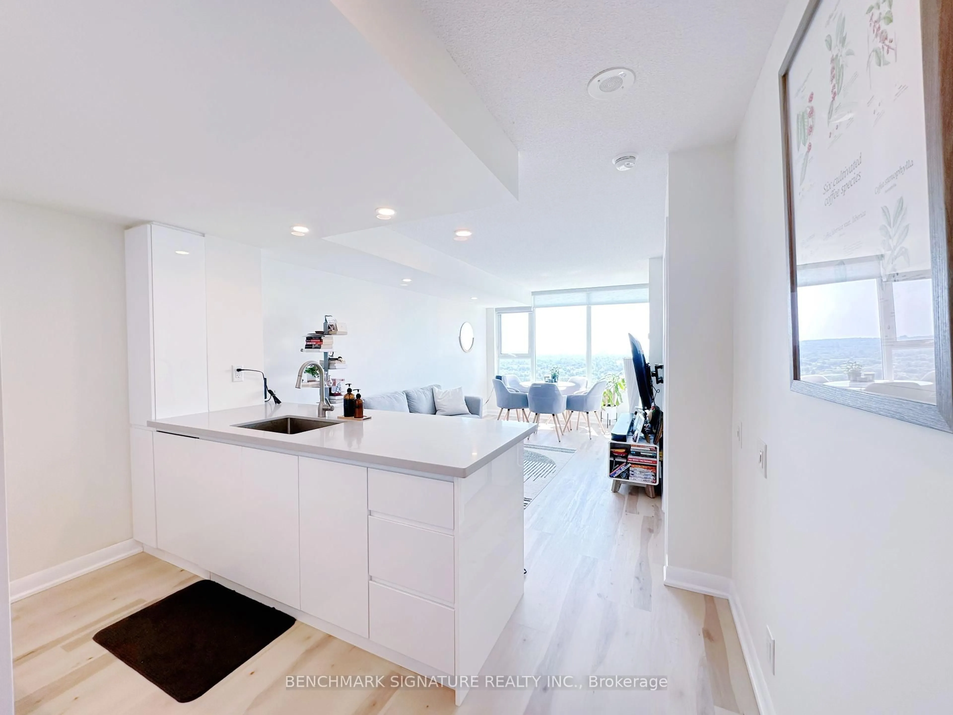 Open concept kitchen, unknown for 190 Borough Dr #3007, Toronto Ontario M1P 0B6