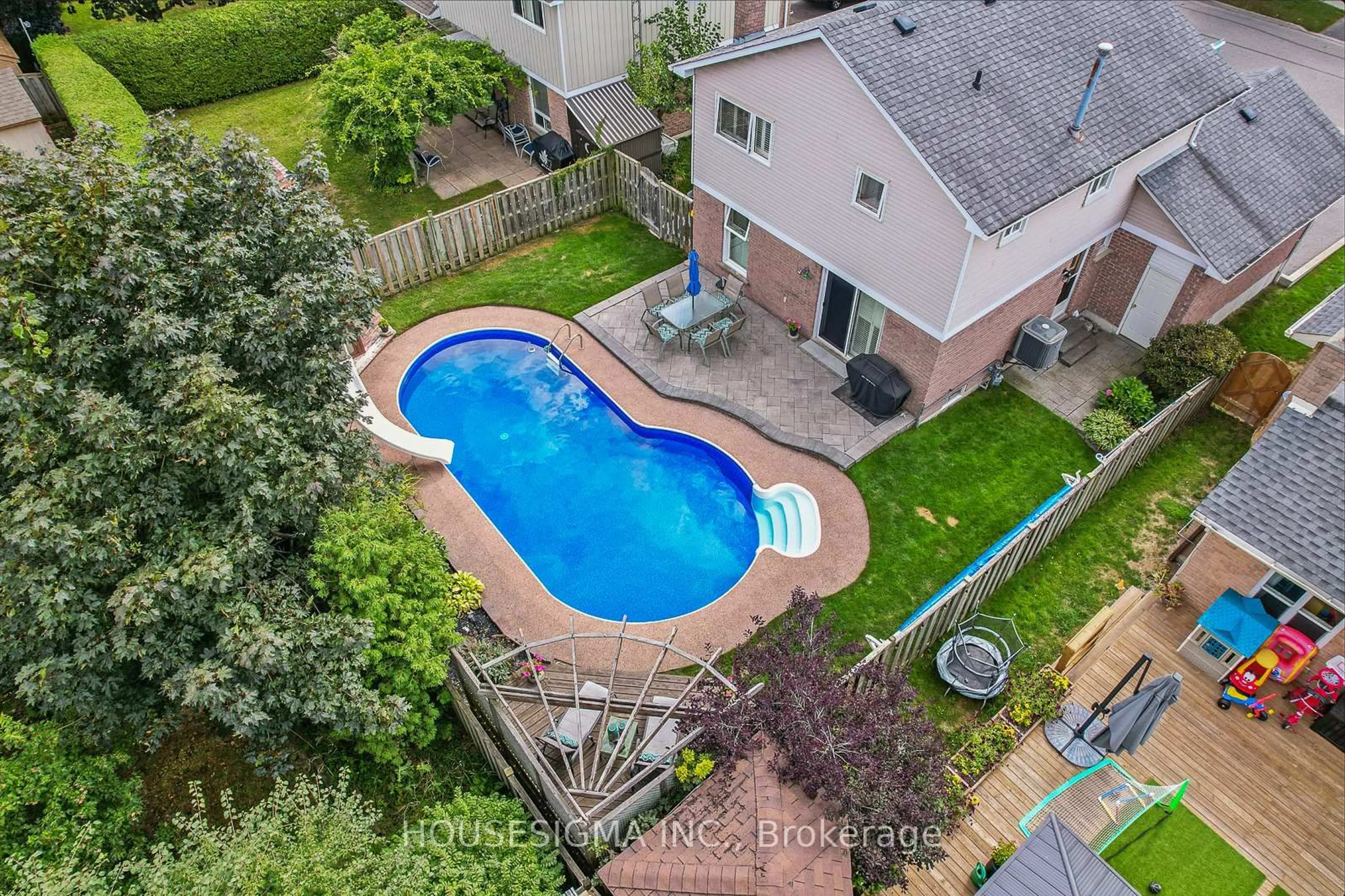 Pool for 47 Winston Cres, Whitby Ontario L1N 6Y3