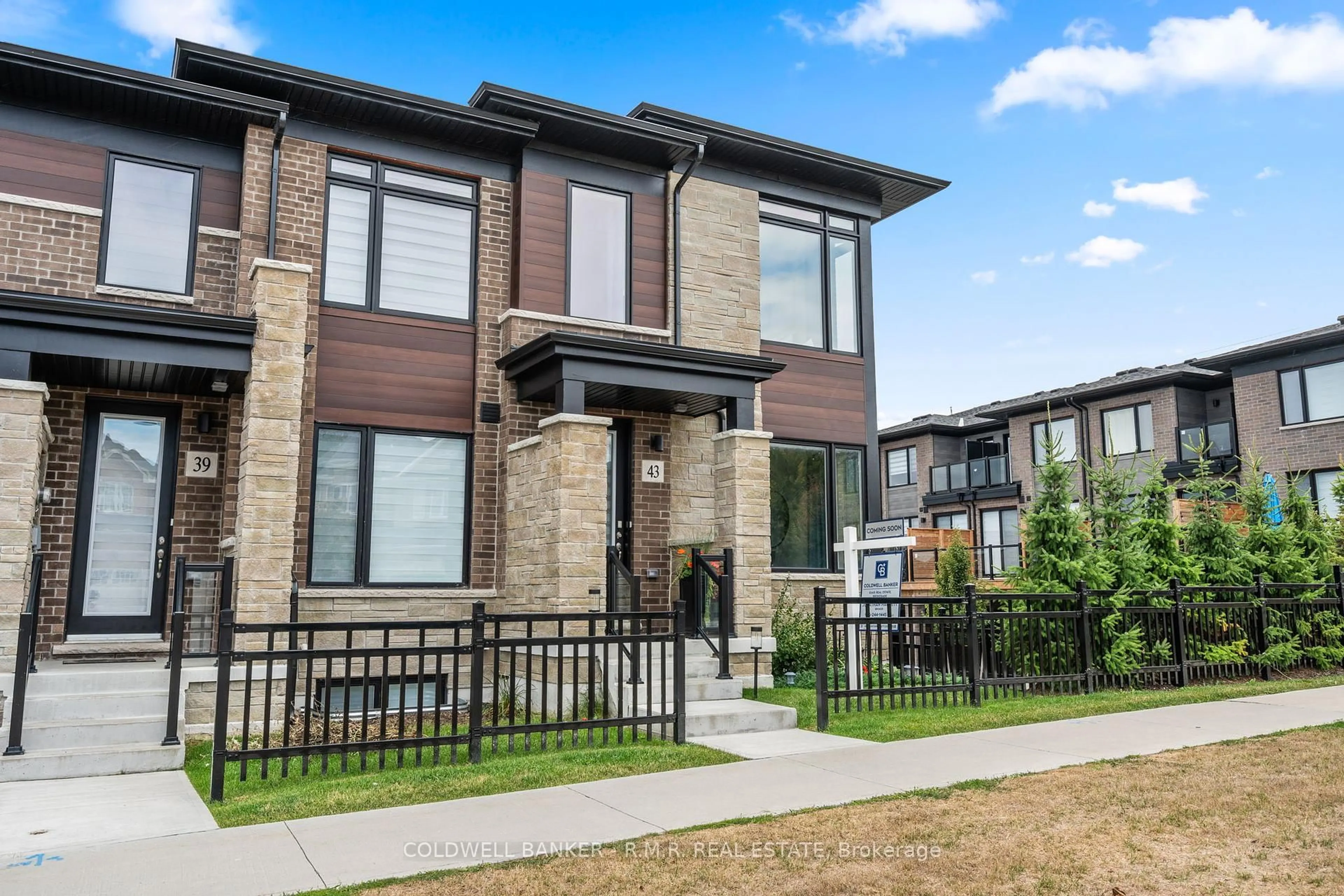 Home with brick exterior material, street for 43 Assunta Lane, Clarington Ontario L1C 7H3
