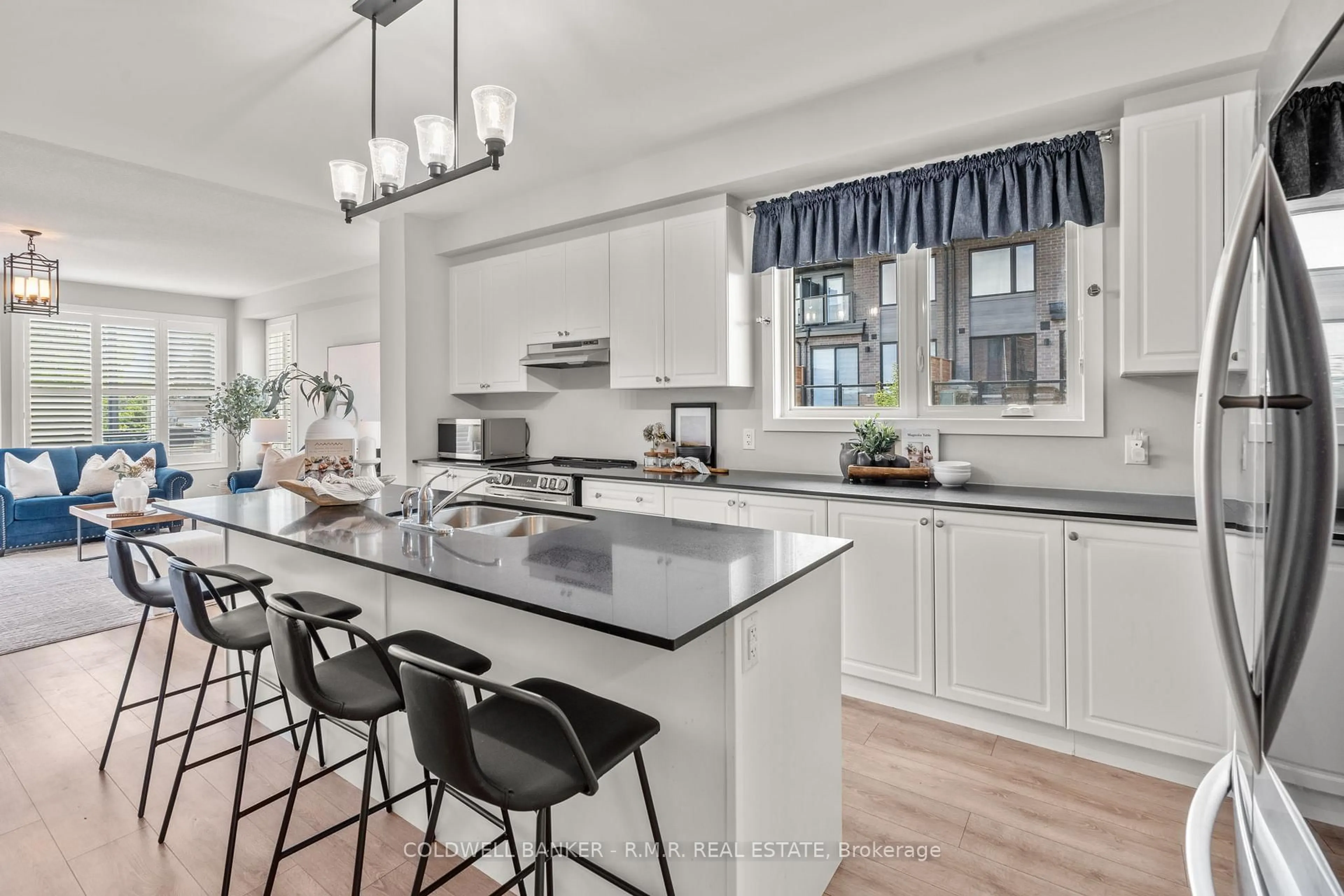 Open concept kitchen, ceramic/tile floor for 43 Assunta Lane, Clarington Ontario L1C 7H3