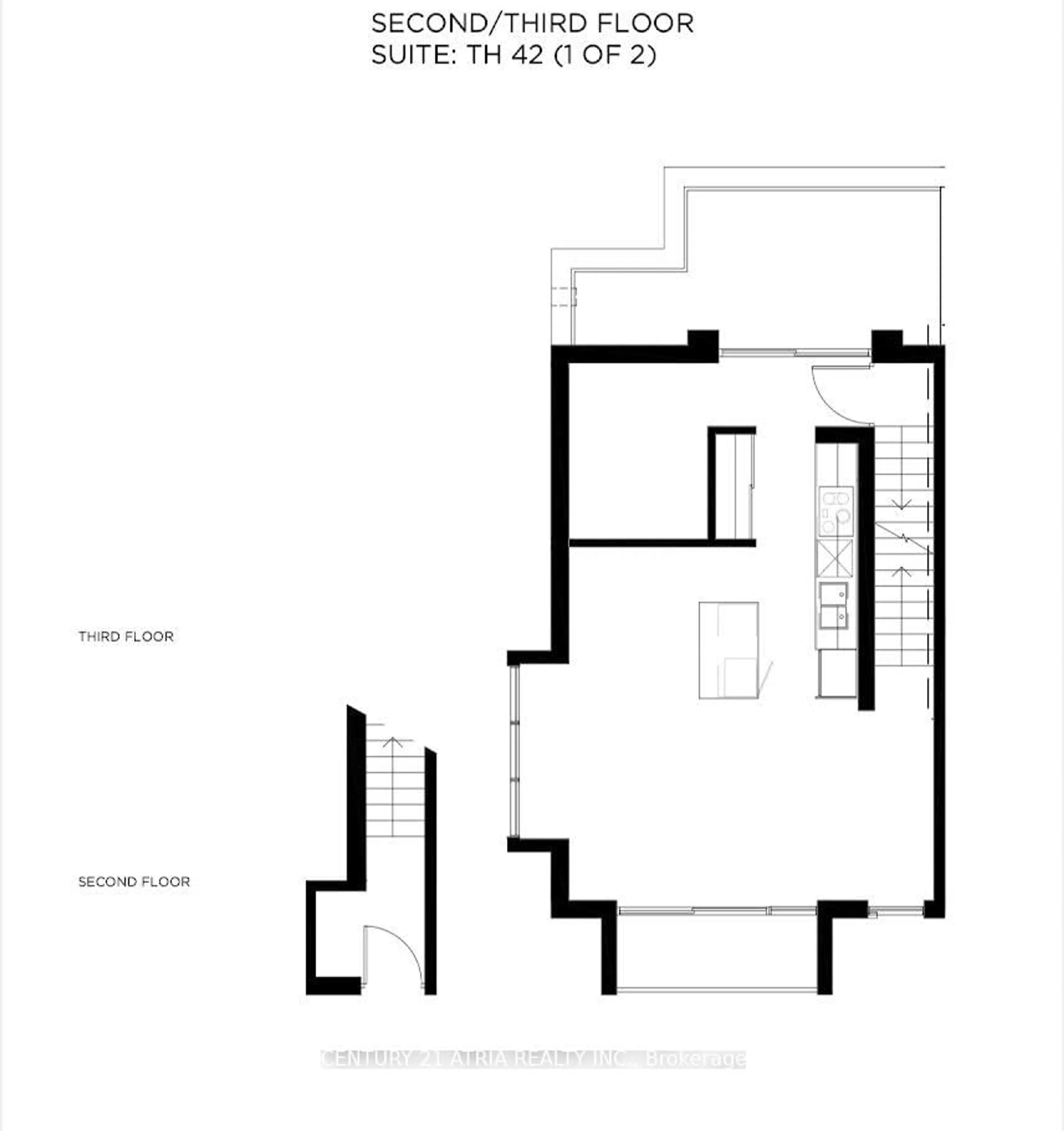 Floor plan for 184 Angus Dr #2, Ajax Ontario L1S 0G5
