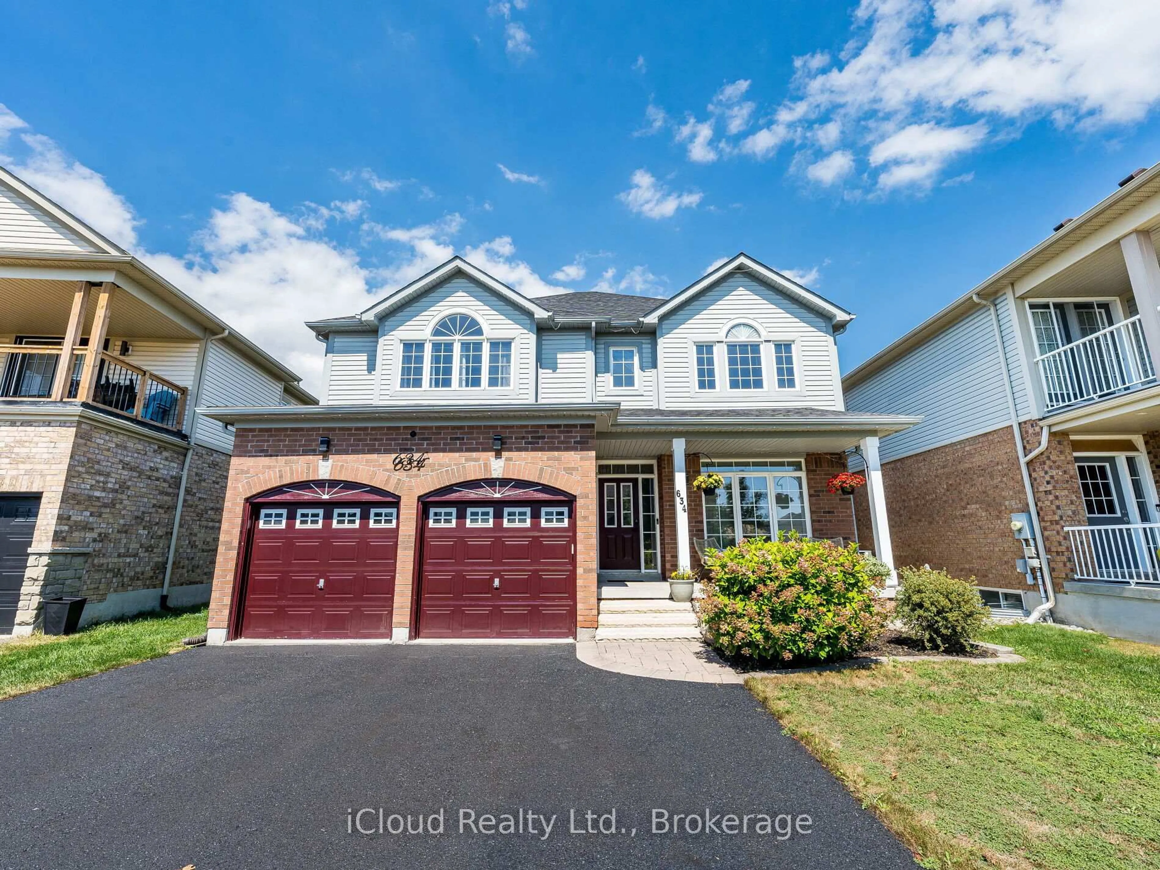 Home with brick exterior material, street for 634 Oxbow Cres, Oshawa Ontario L1K 3A8